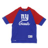 Mitchell & Ness, Felpa Cappuccio Manica Corta Uomo Nfl Fleece Hoodie Neygia, Royal Blue