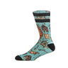 American Socks, Calza Media Uomo Signature Black Pearl, Multi