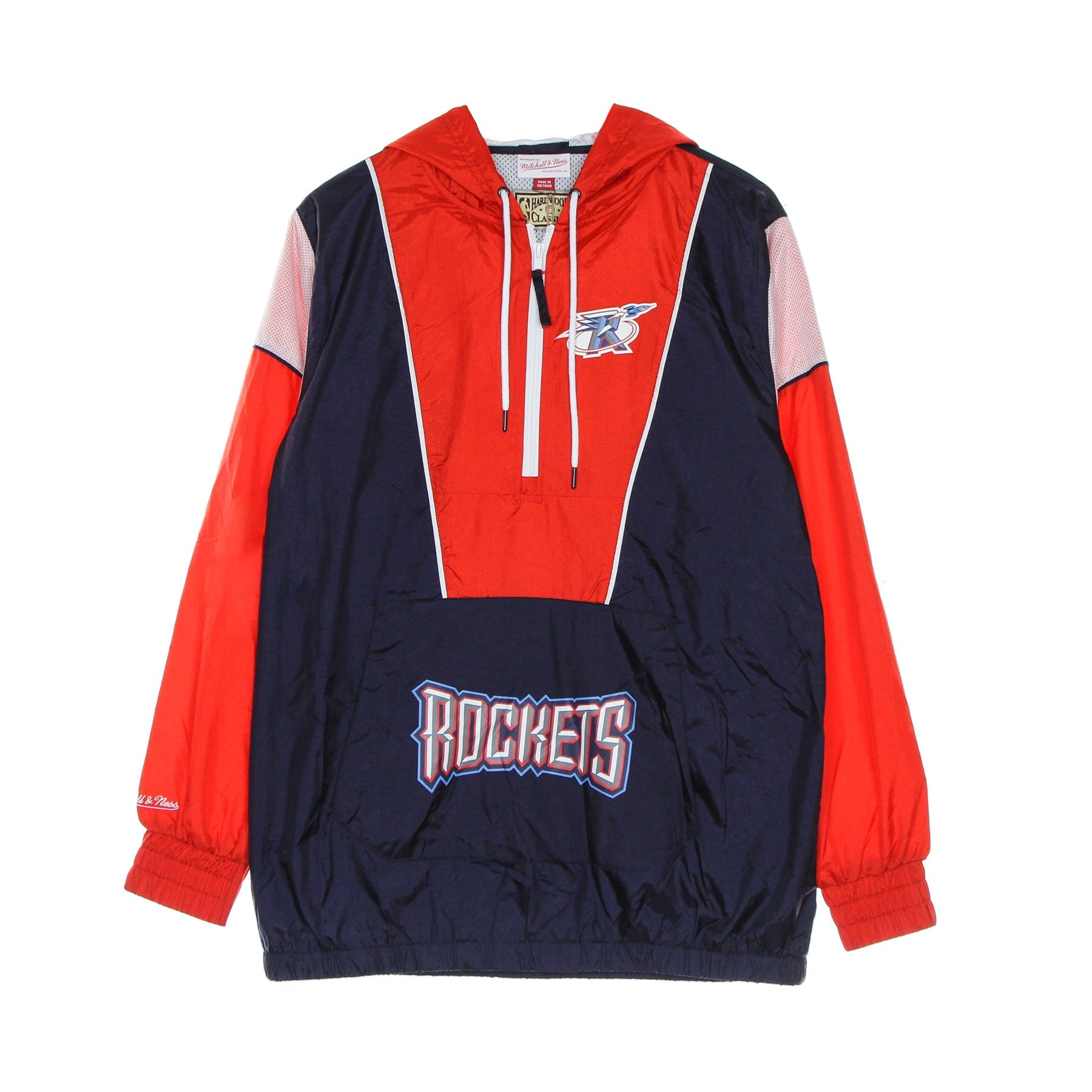 Mitchell & Ness, Giacca A Vento Infilabile Uomo Nba Highlight Reel Windbreaker Hardwood Classics Houroc, Original Team Colors