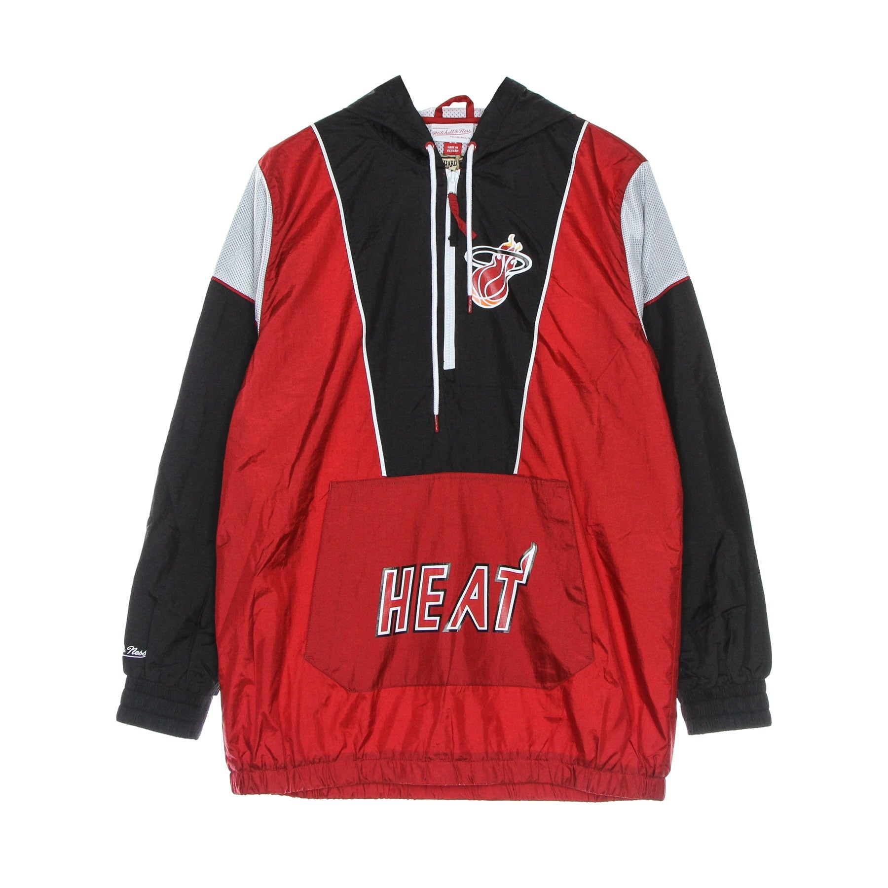Mitchell & Ness, Giacca A Vento Infilabile Uomo Nba Highlight Reel Windbreaker Hardwood Classics Miahea, Original Team Colors