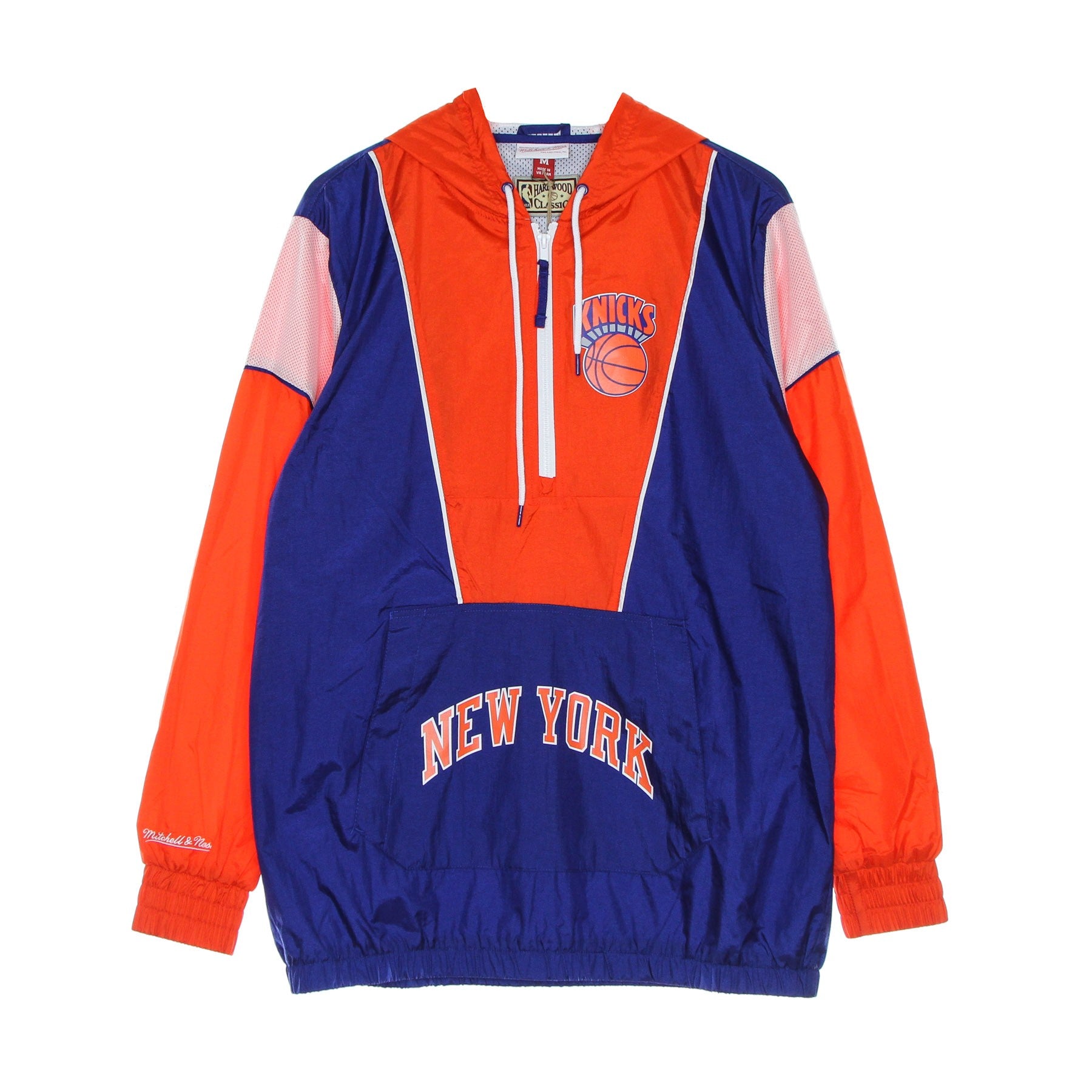 Mitchell & Ness, Giacca A Vento Infilabile Uomo Nba Highlight Reel Windbreaker Hardwood Classics Neykni, Original Team Colors