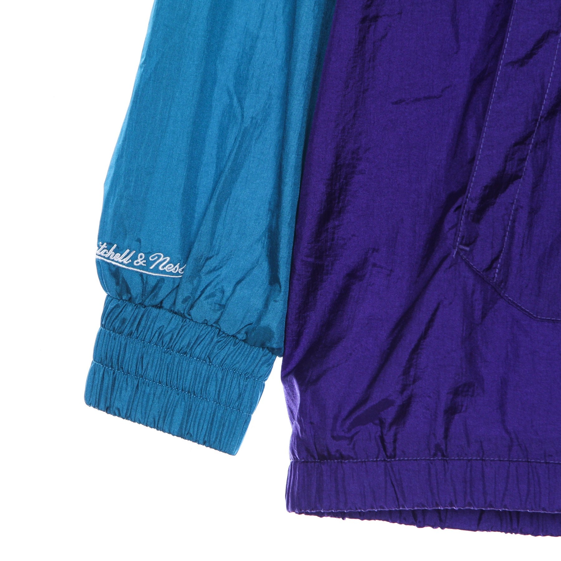 Mitchell & Ness, Giacca A Vento Infilabile Uomo Nba Highlight Reel Windbreaker Hardwood Classics Utajaz, 