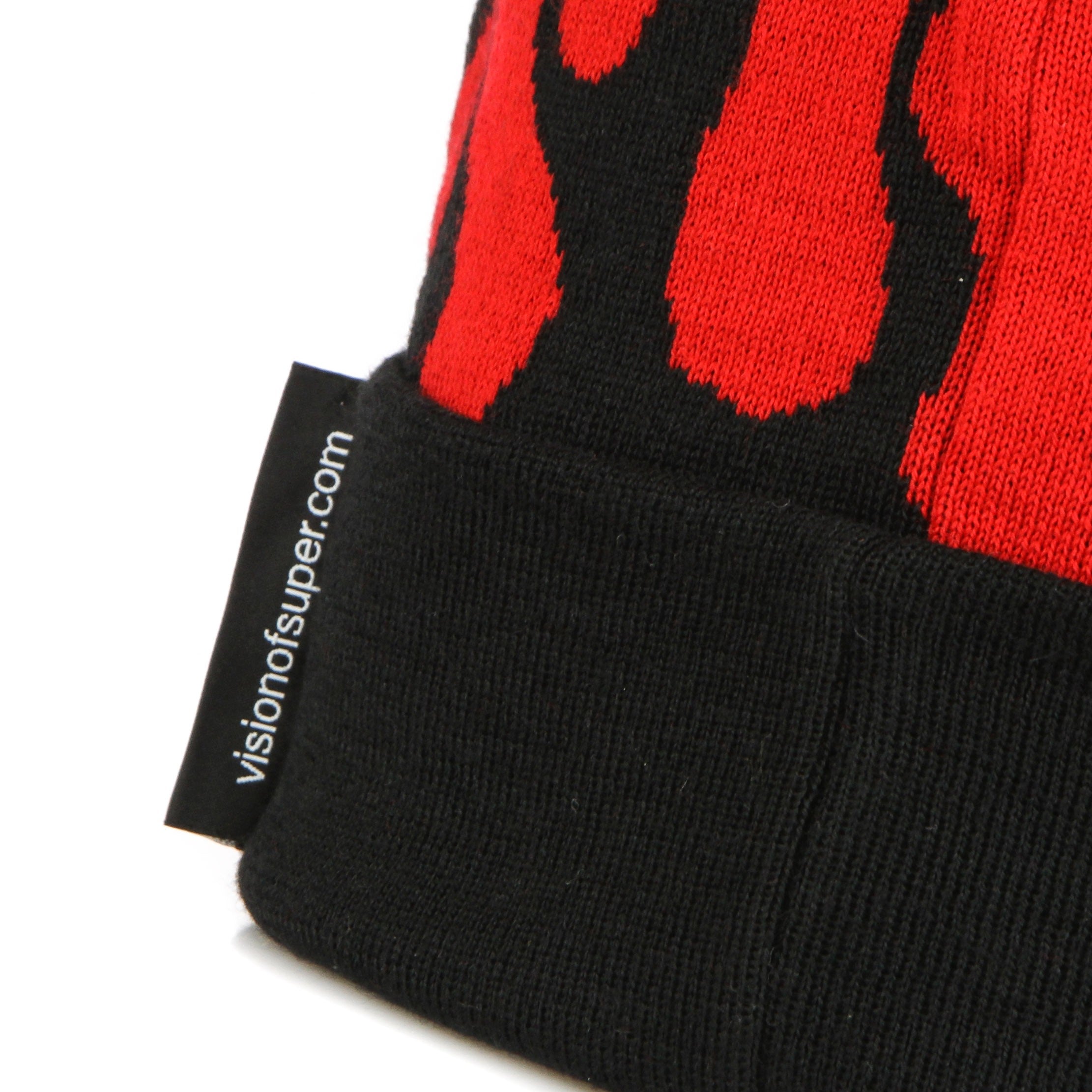 Vision Of Super, Uomo Red Flames Beanie, 