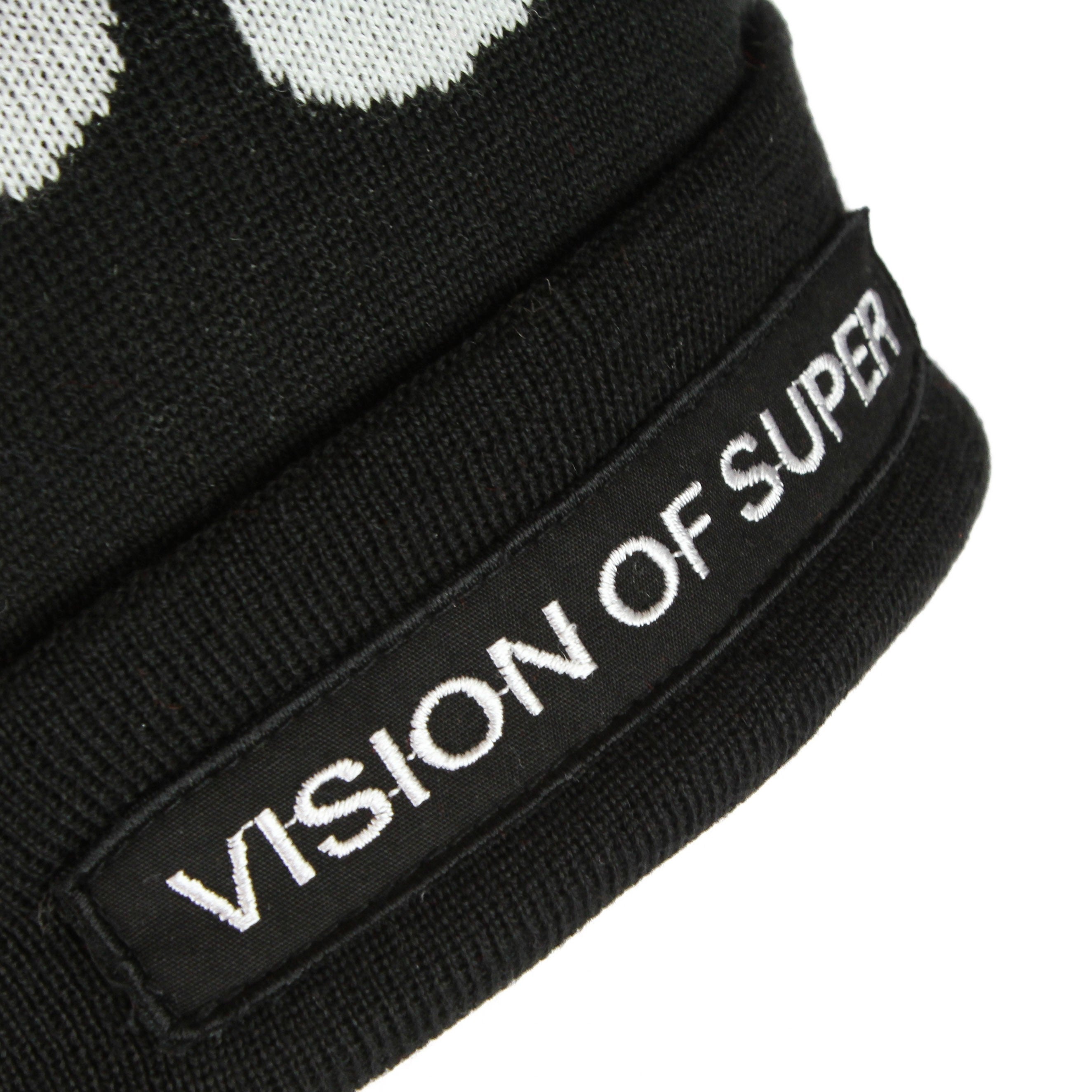 Vision Of Super, Uomo White Flames Beanie, 