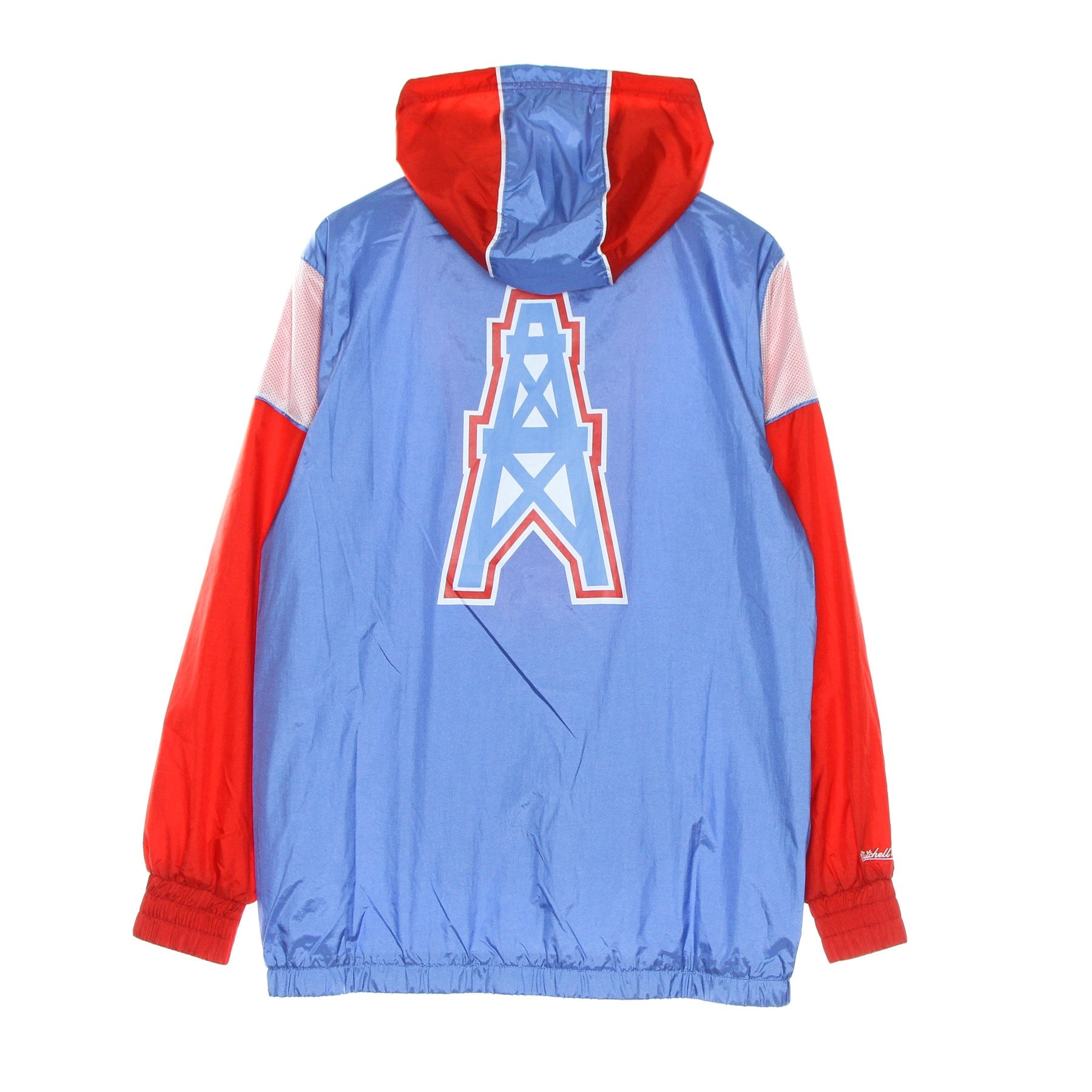 Mitchell & Ness, Giacca A Vento Infilabile Uomo Nfl Highlight Reel Windbreaker Houoil, 