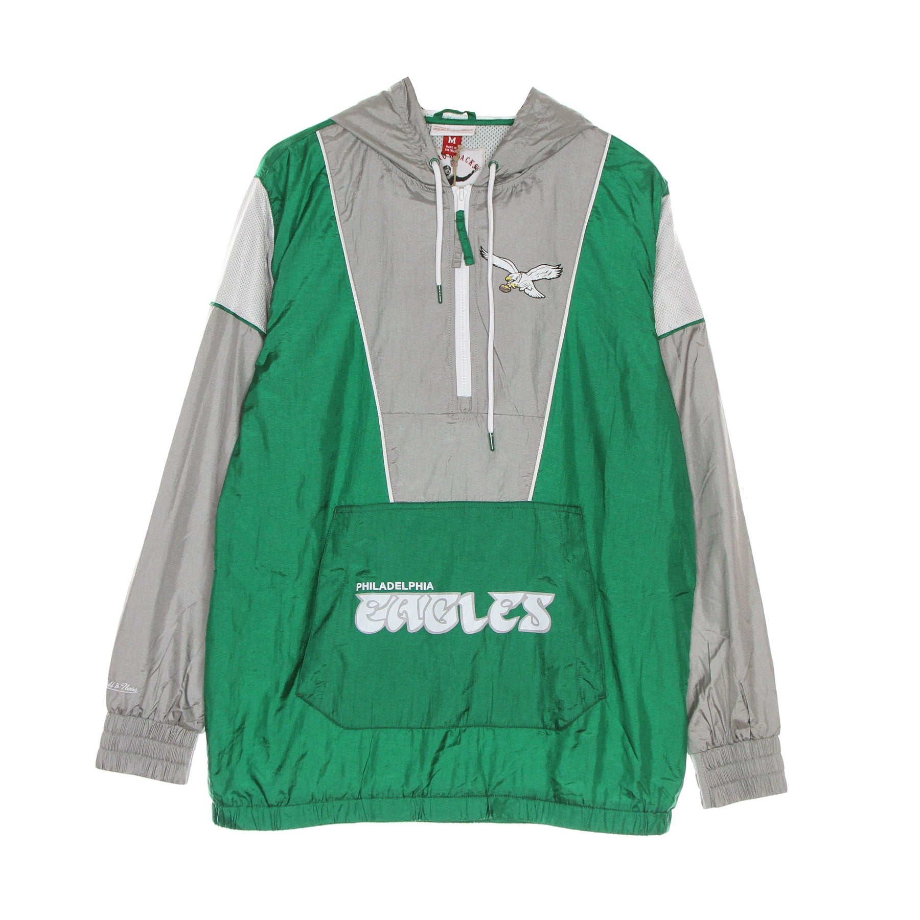 Mitchell & Ness, Giacca A Vento Infilabile Uomo Nfl Highlight Reel Windbreaker Phieag, 