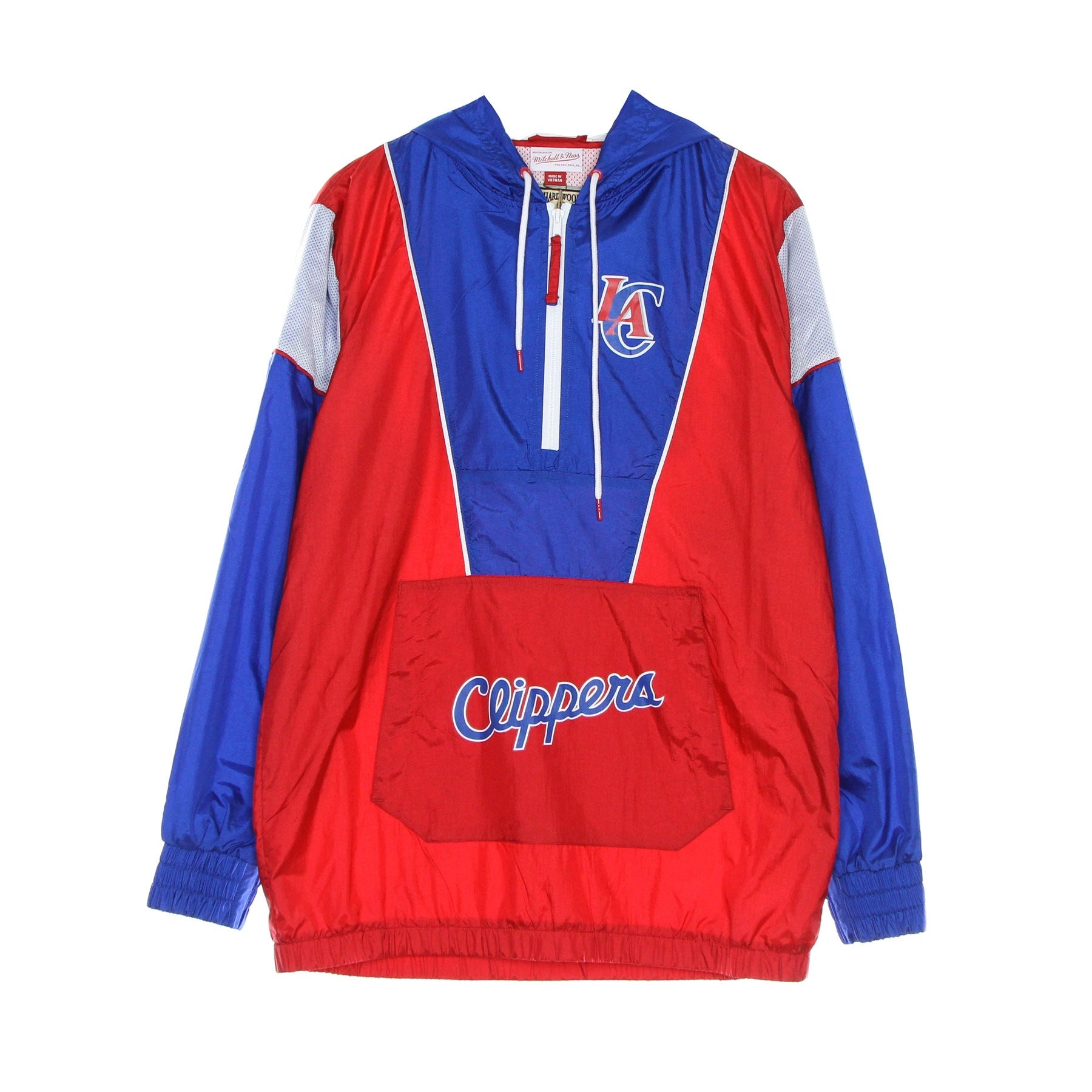 Mitchell & Ness, Giacca A Vento Infilabile Uomo Nba Highlight Reel Windbreaker Hardwood Classics Loscli, Original Team Colors