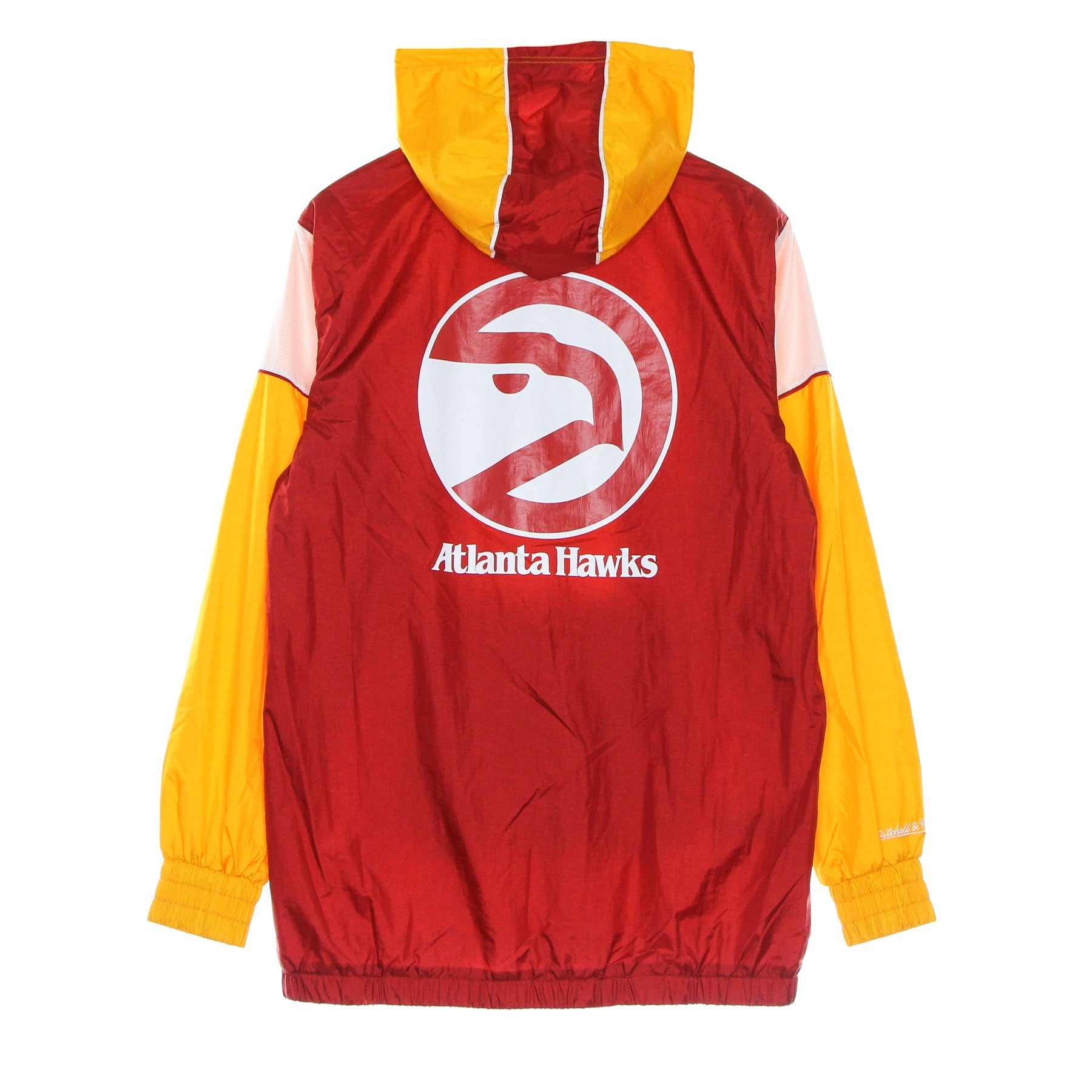 Mitchell & Ness, Giacca A Vento Infilabile Uomo Nba Highlight Reel Windbreaker Hardwood Classics Atlhaw, 