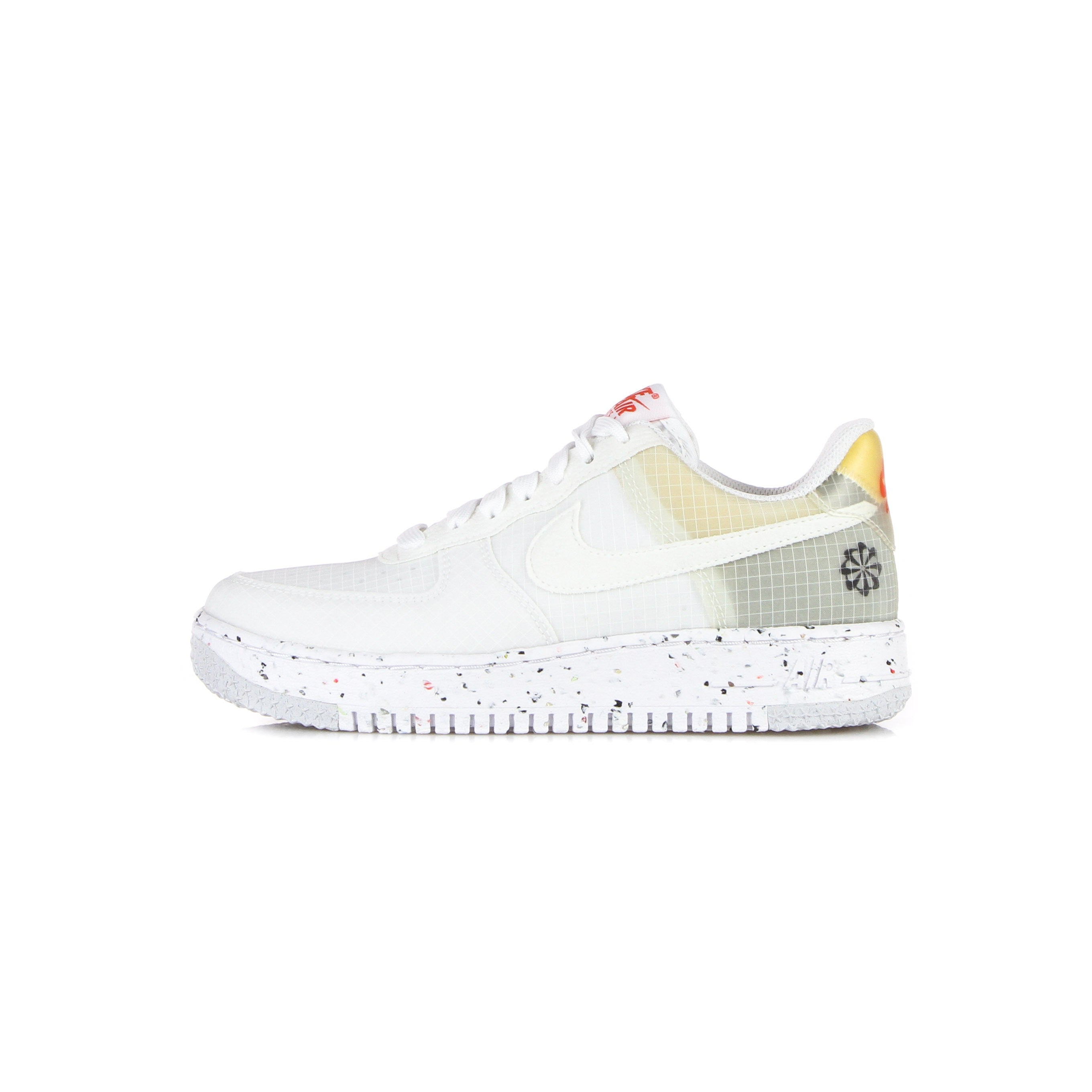 W Air Force 1 Crater White/white/orange Women's Low Shoe