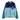 Ripndip, Felpa Collo Alto Uomo Alameda Color Block Polar Fleece Jacket, Black/royal