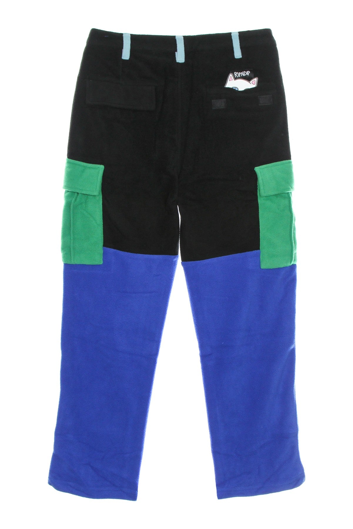 Ripndip, Pantalone Lungo Uomo Alameda Color Block Polar Fleece Cargo Pants, 