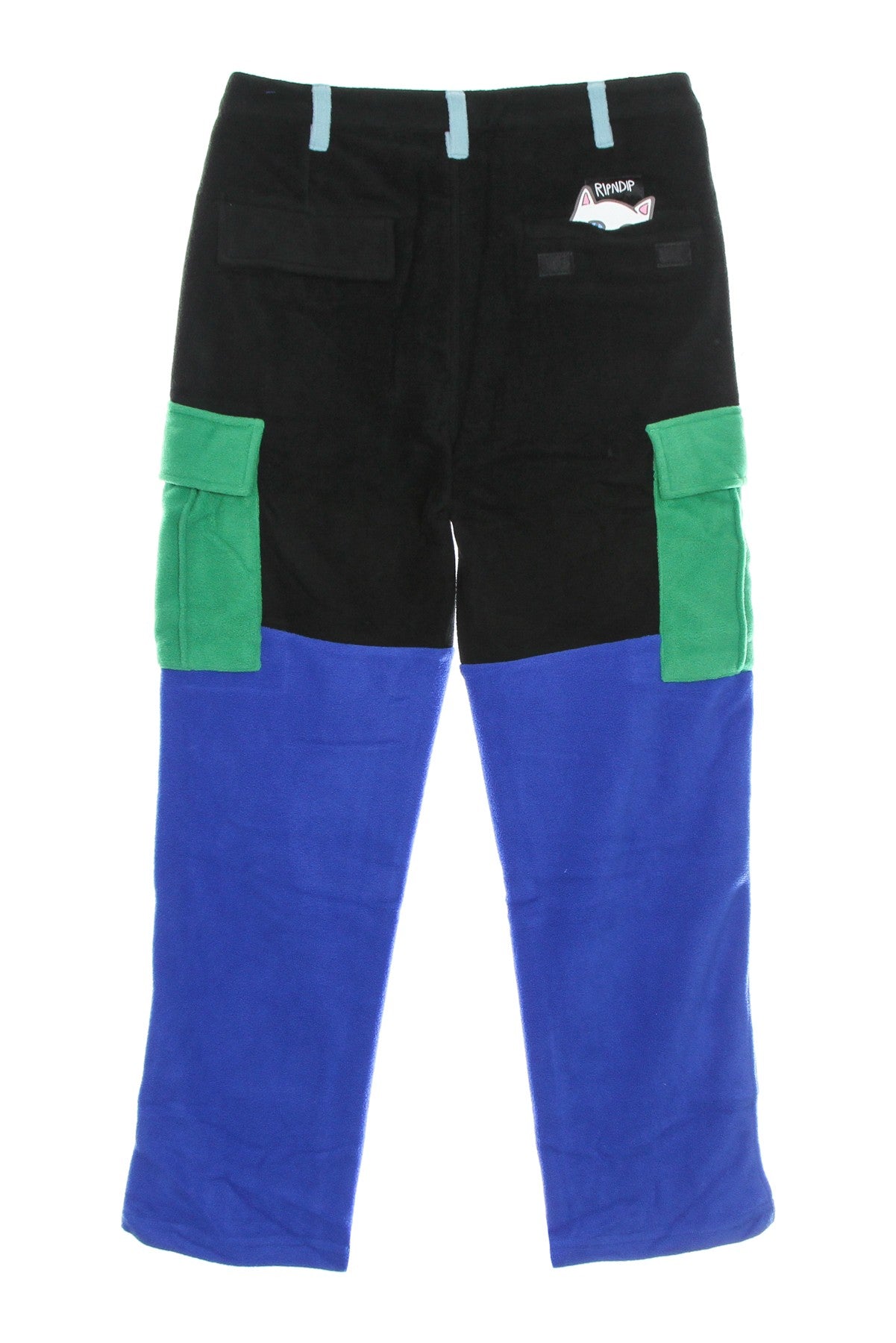 Ripndip, Pantalone Lungo Uomo Alameda Color Block Polar Fleece Cargo Pants, 