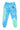 Pantalone Tuta Leggero Uomo Save the World Embroidered Sweatpants Aqua/green Tie Dye