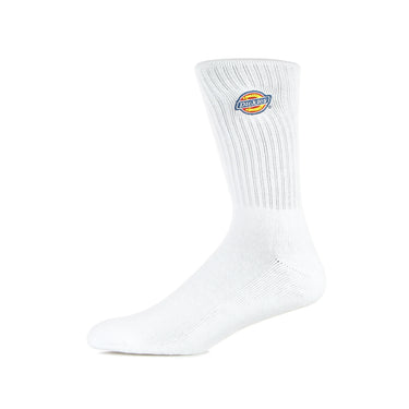 Dickies, Calza Media Uomo Valley Grove Embroidered Sock, White