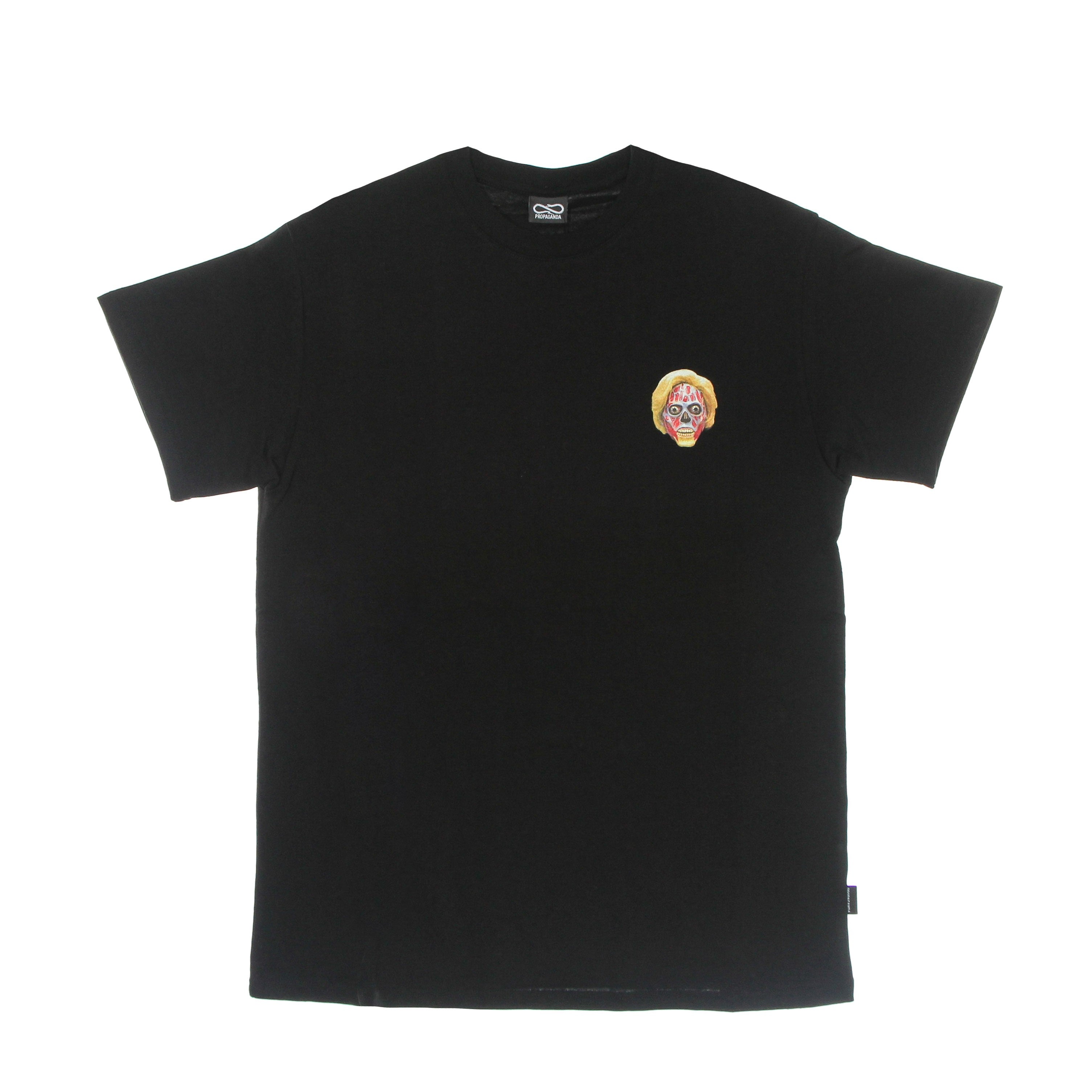 Propaganda, Maglietta Uomo Scarful She Tee, Black