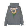 Propaganda, Felpa Cappuccio Uomo Scarful Eye Hoodie, Grey