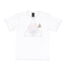 Huf, Maglietta Uomo Hot Dice Triple Triangle Tee, White