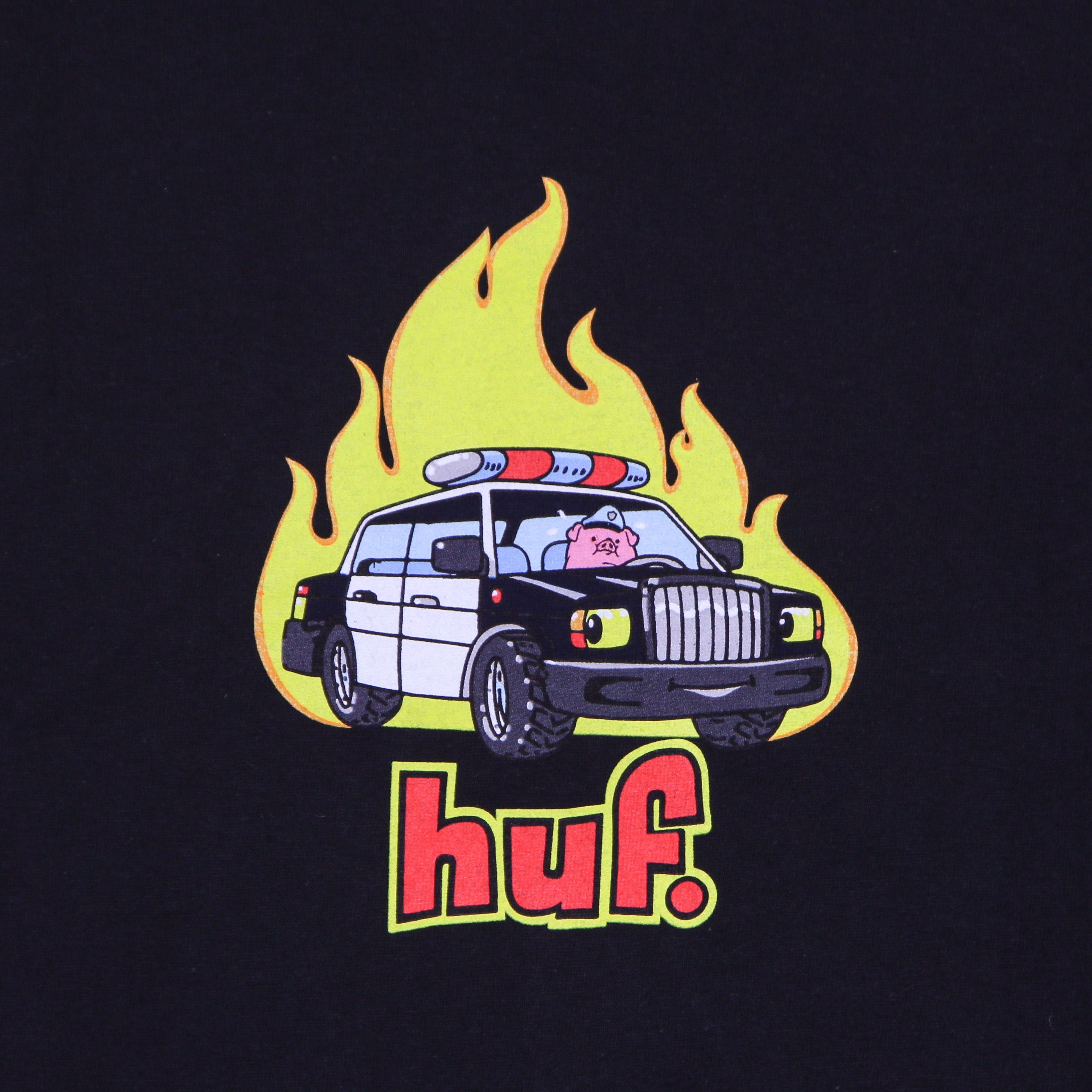 Huf, Maglietta Uomo Roasted Tee, 