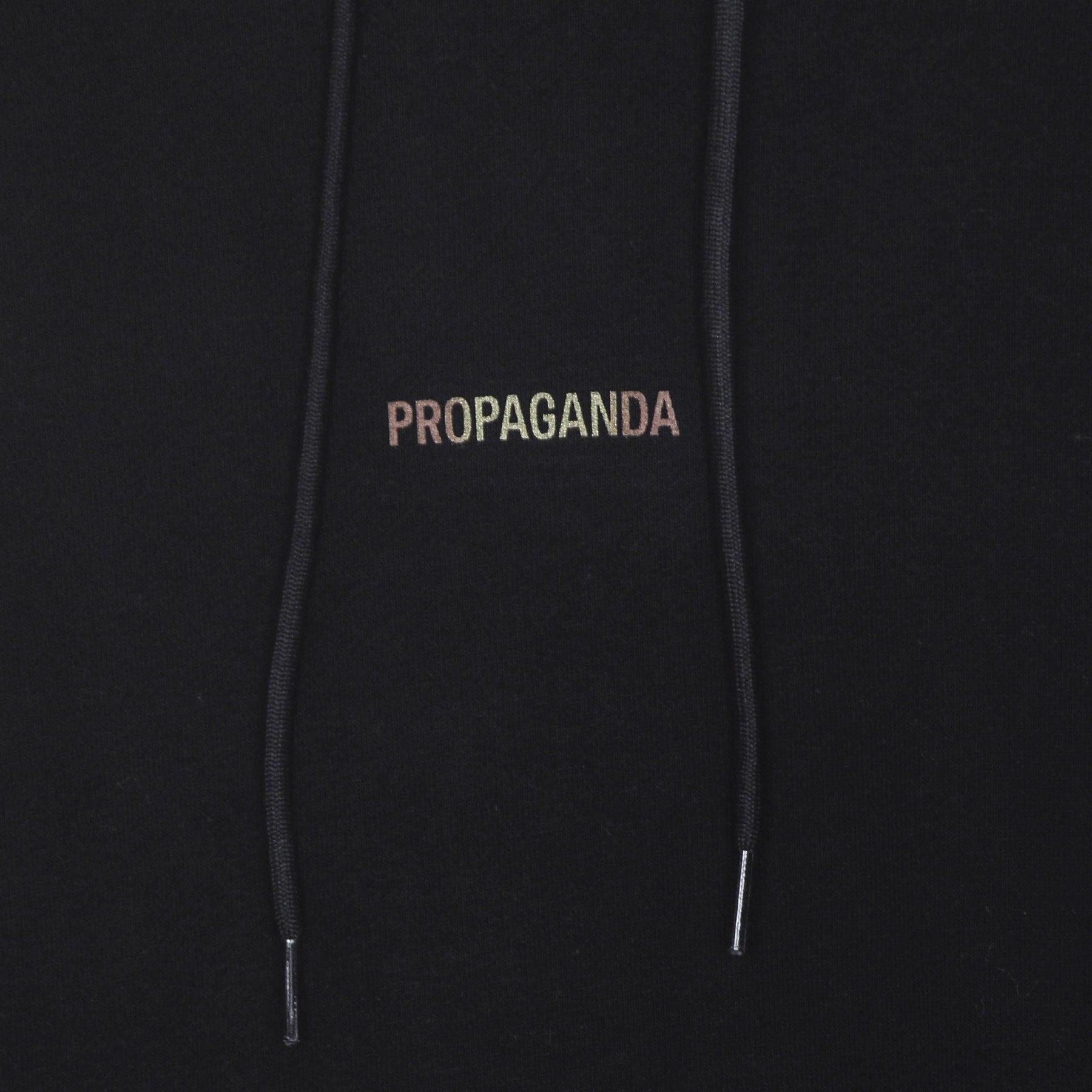 Propaganda, Felpa Cappuccio Uomo Ribs Metal Hoodie, 