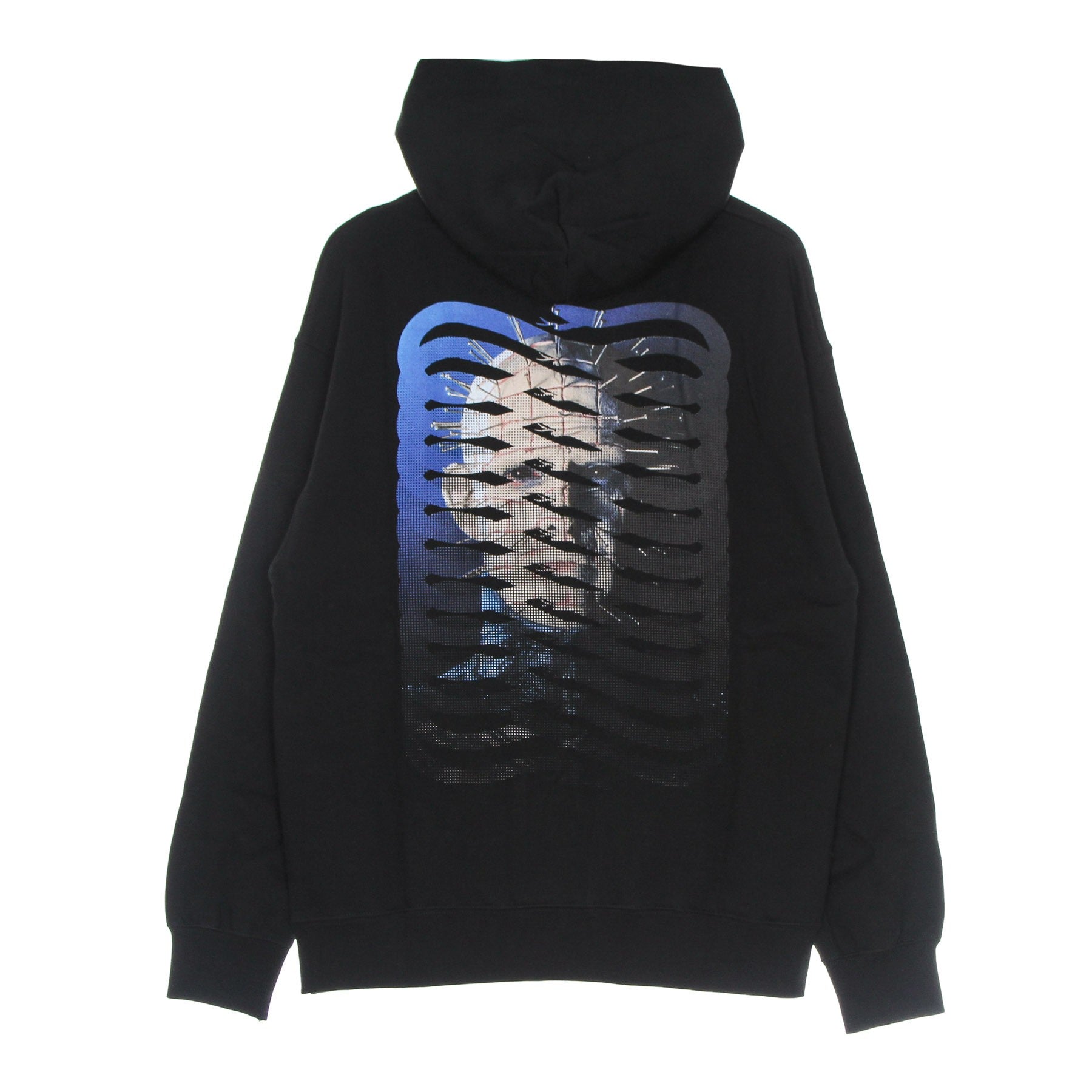 Propaganda, Felpa Cappuccio Uomo Ribs Icon Priest Hoodie, Black