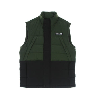 Timberland, Piumino Smanicato Uomo Puffer Vest, Duffel Bag/black