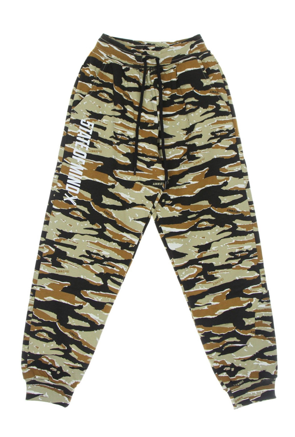5tate Of Mind, Pantalone Tuta Felpato Uomo Box Logo Pants, 