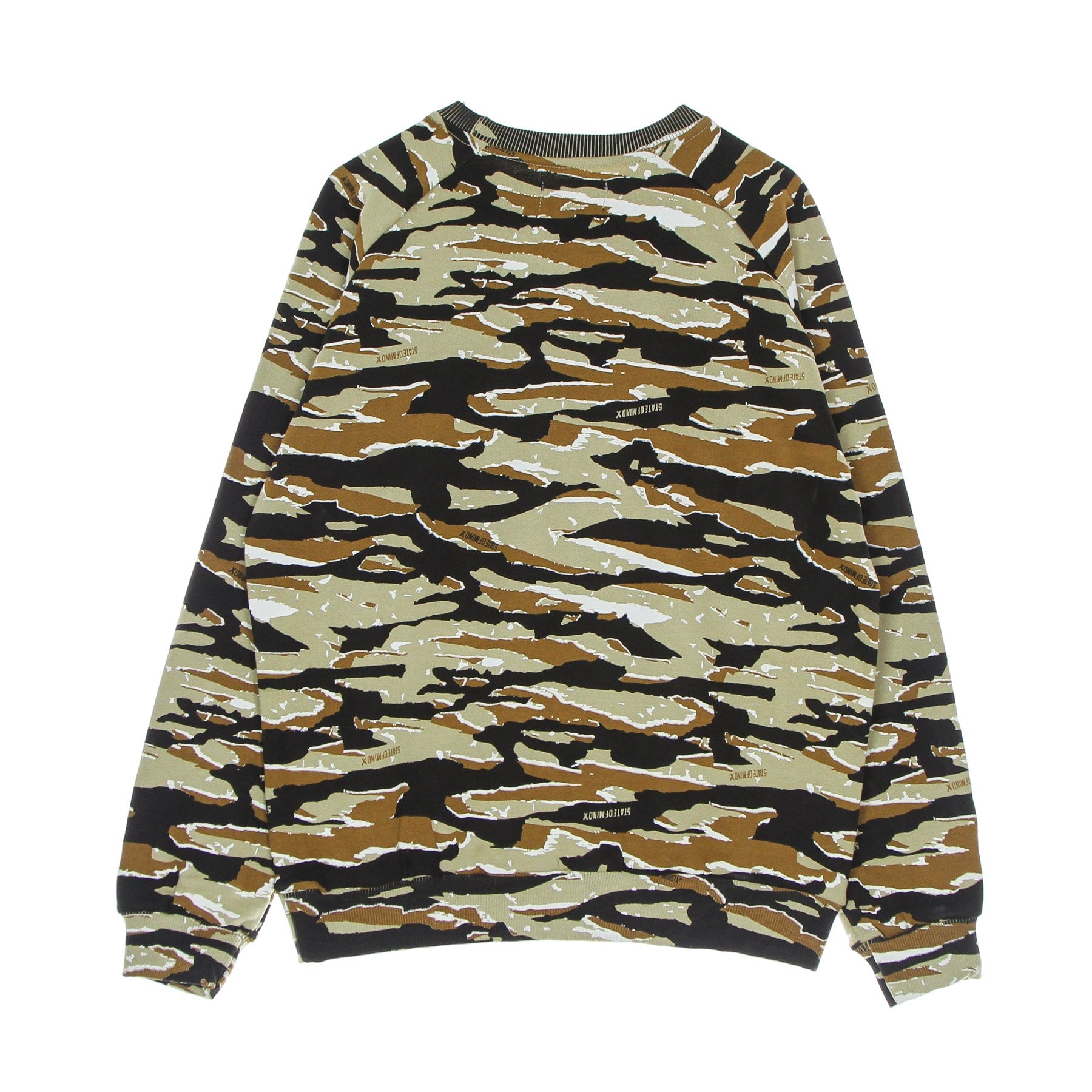 5tate Of Mind, Felpa Girocollo Uomo Box Logo Crewneck, 