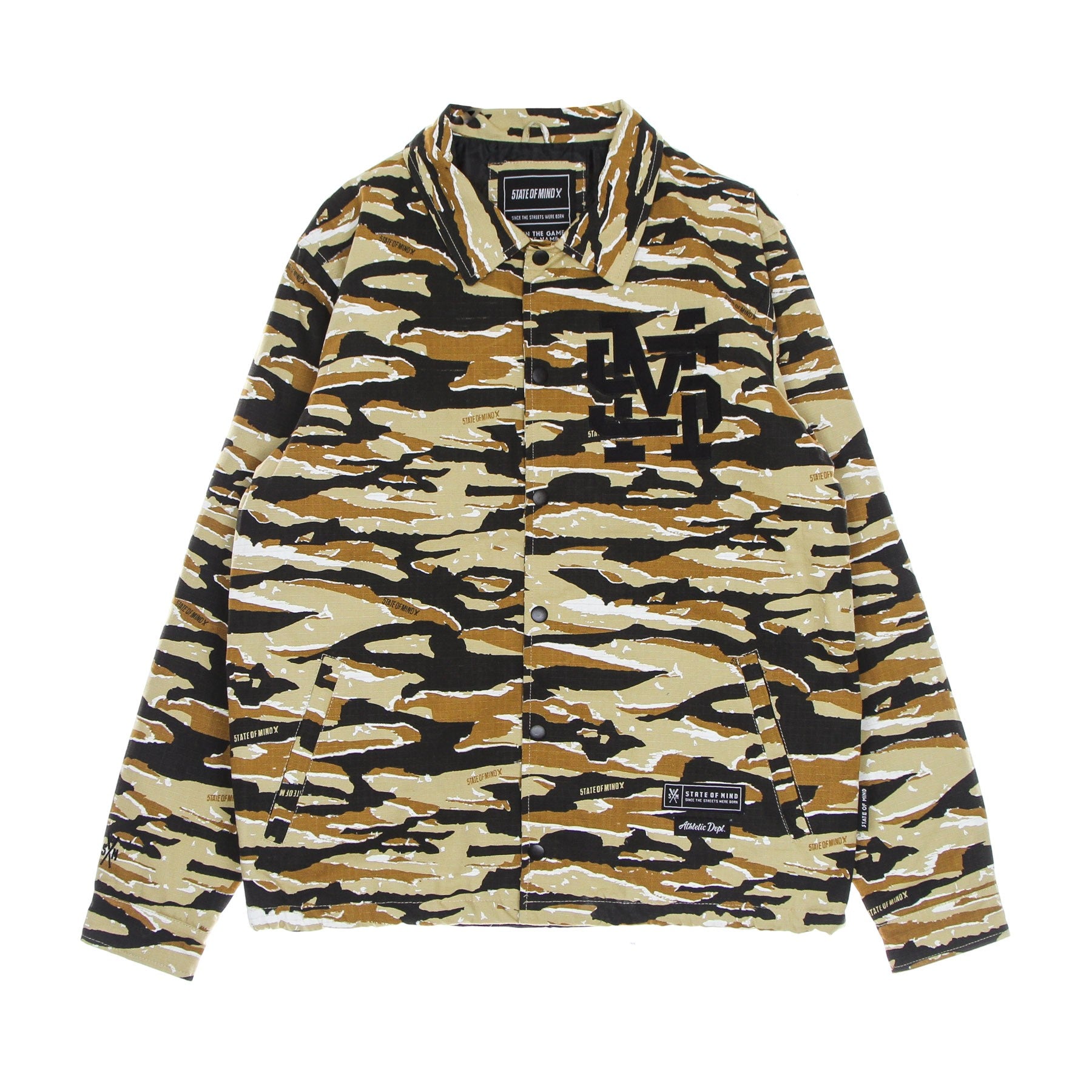 Giacca Coach Jacket Uomo Monogram Jacket Camouflage