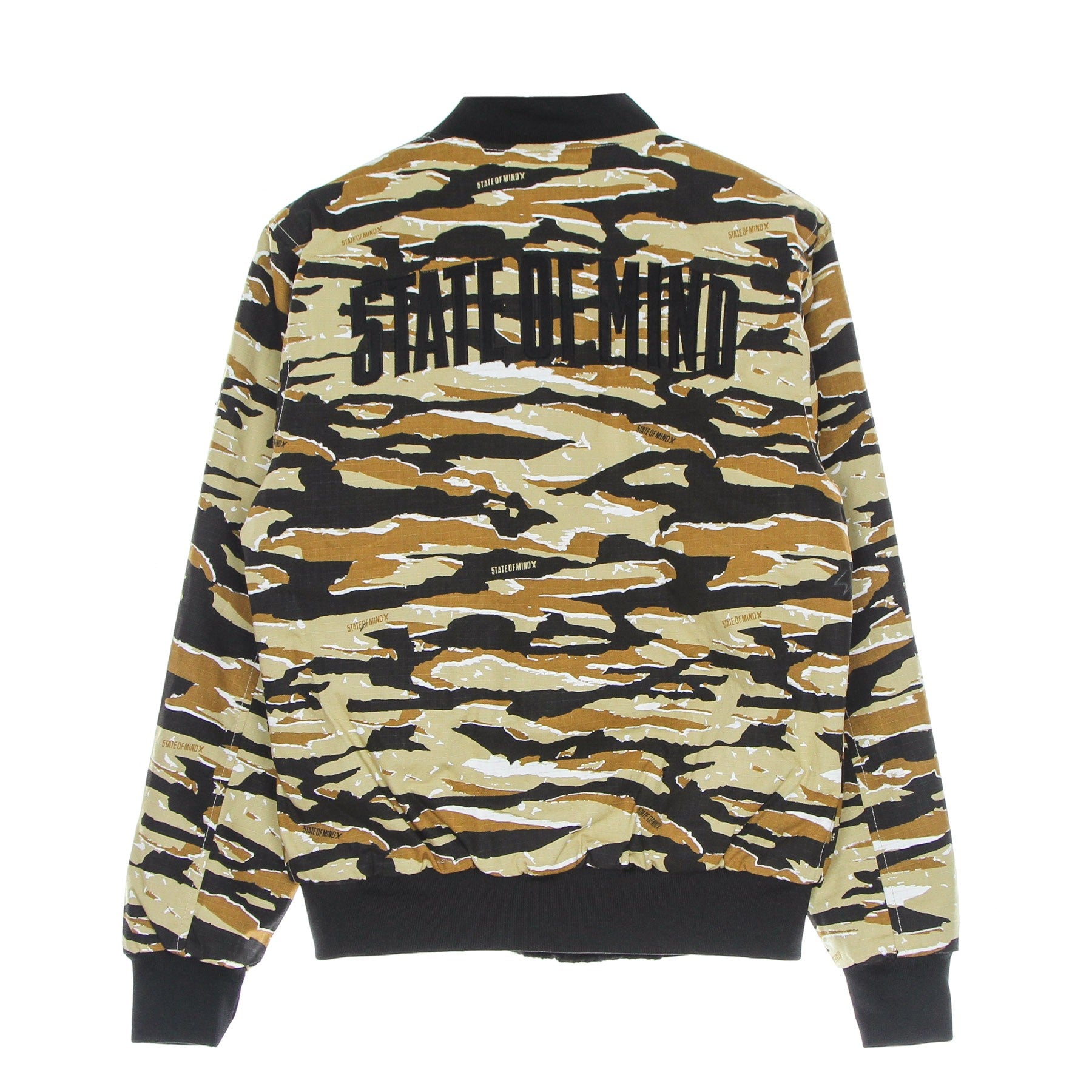 5tate Of Mind, Giubbotto Bomber Uomo Retrofuture Reversible Jacket, 