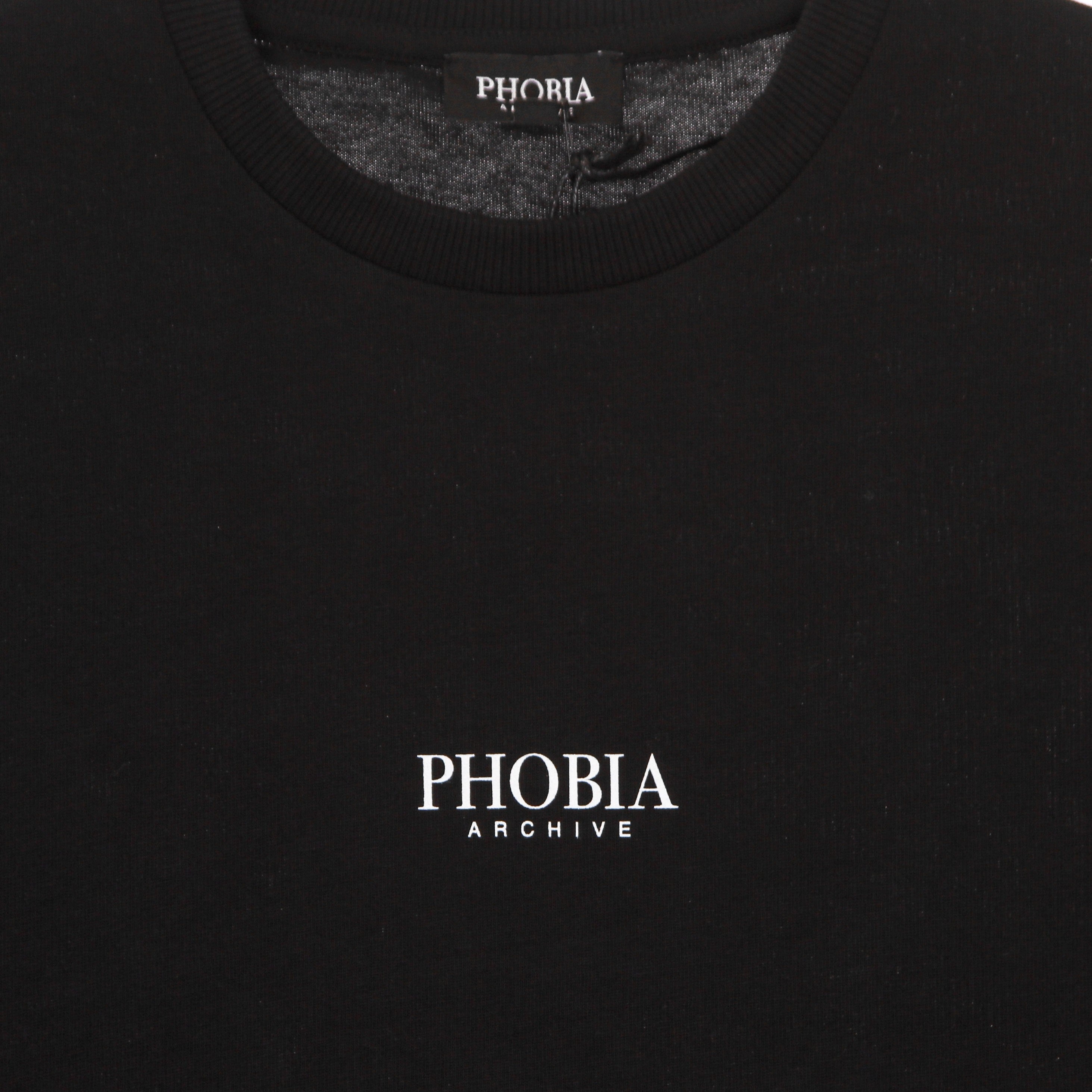 Phobia, Maglietta Uomo Cobweb Print Tee, 