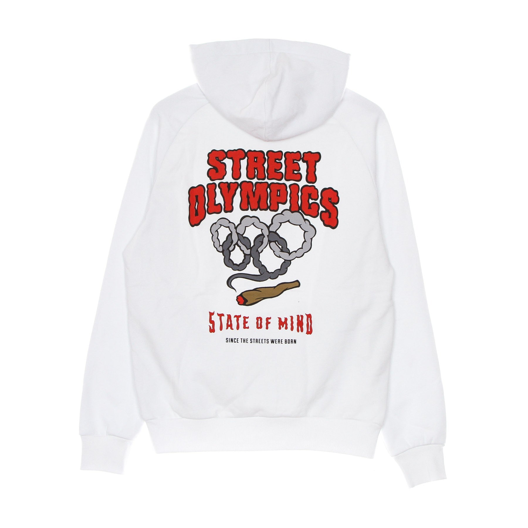 5tate Of Mind, Felpa Cappuccio Uomo Street Olympics Hoodie, 