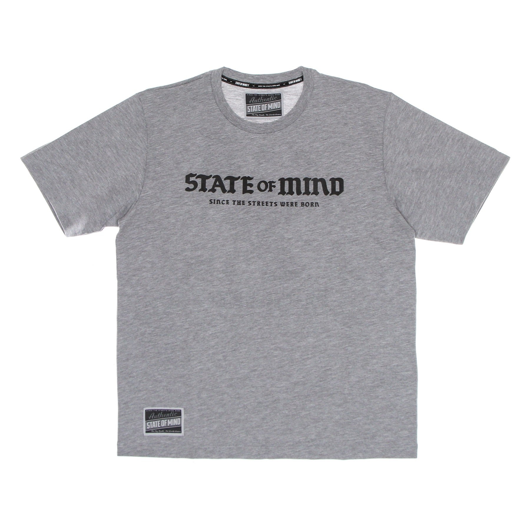 5tate Of Mind, Maglietta Uomo Ten Years Tee, Grey Melange