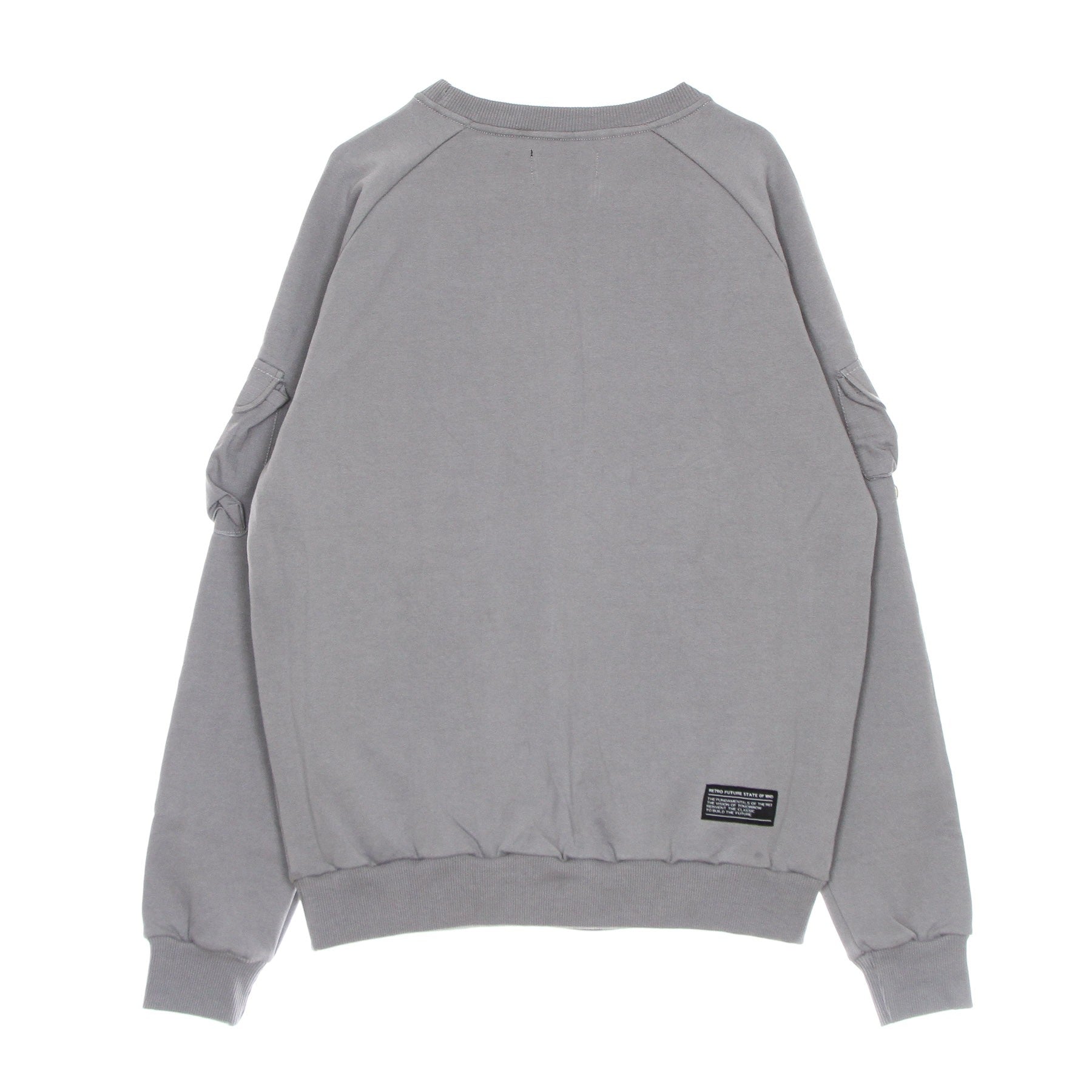 5tate Of Mind, Felpa Girocollo Uomo Retrofuture Sweatshirt, Grey