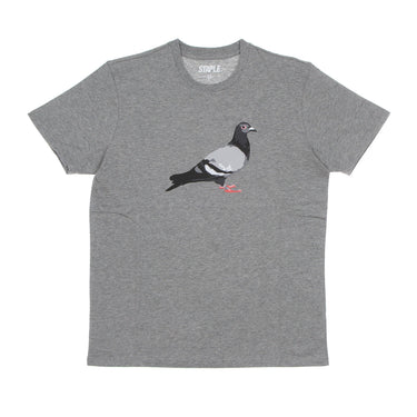 Maglietta Uomo Pigeon Logo Tee Athletic Grey