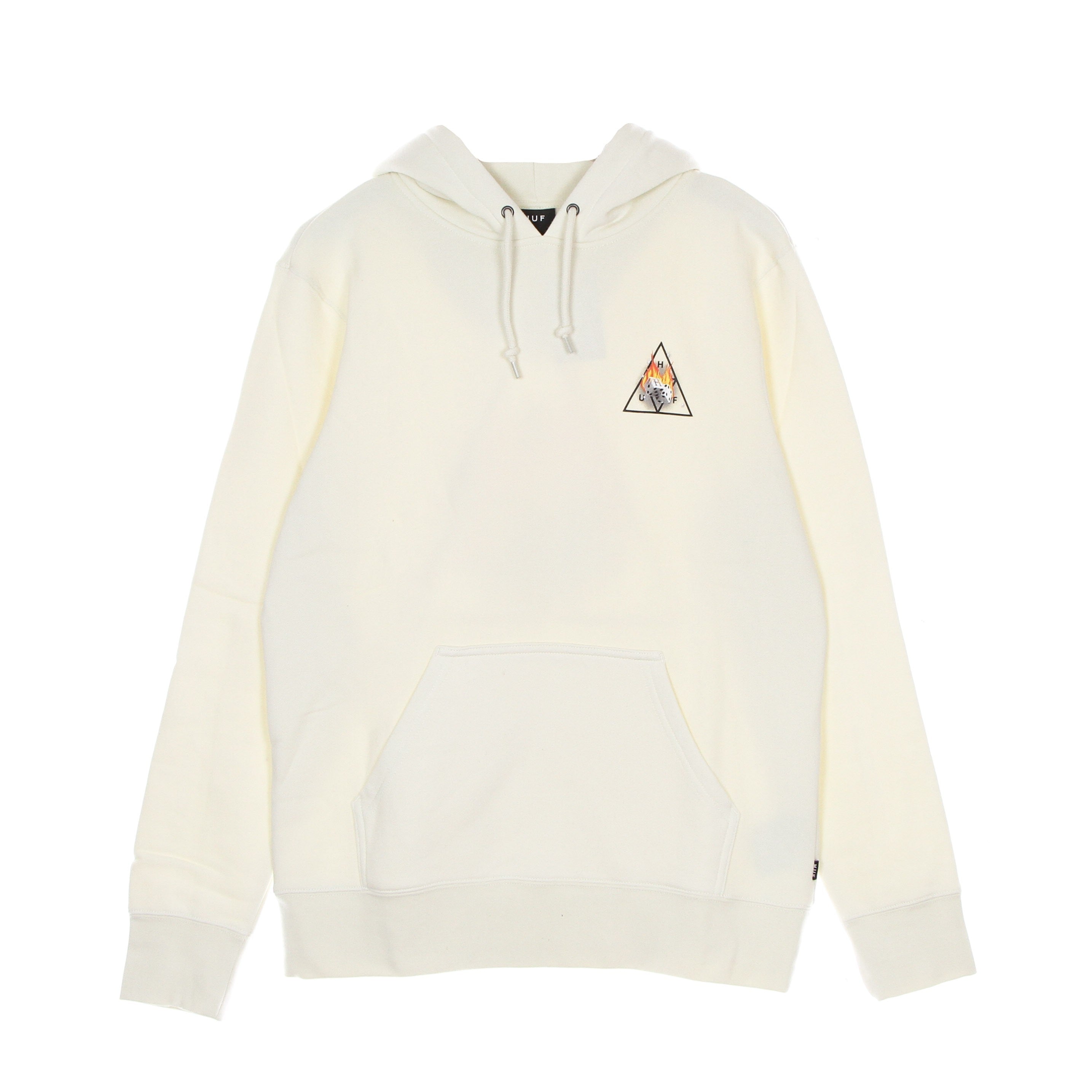 Hot Dice Men's Hoodie Triple Triangle Po Hoodie Natural