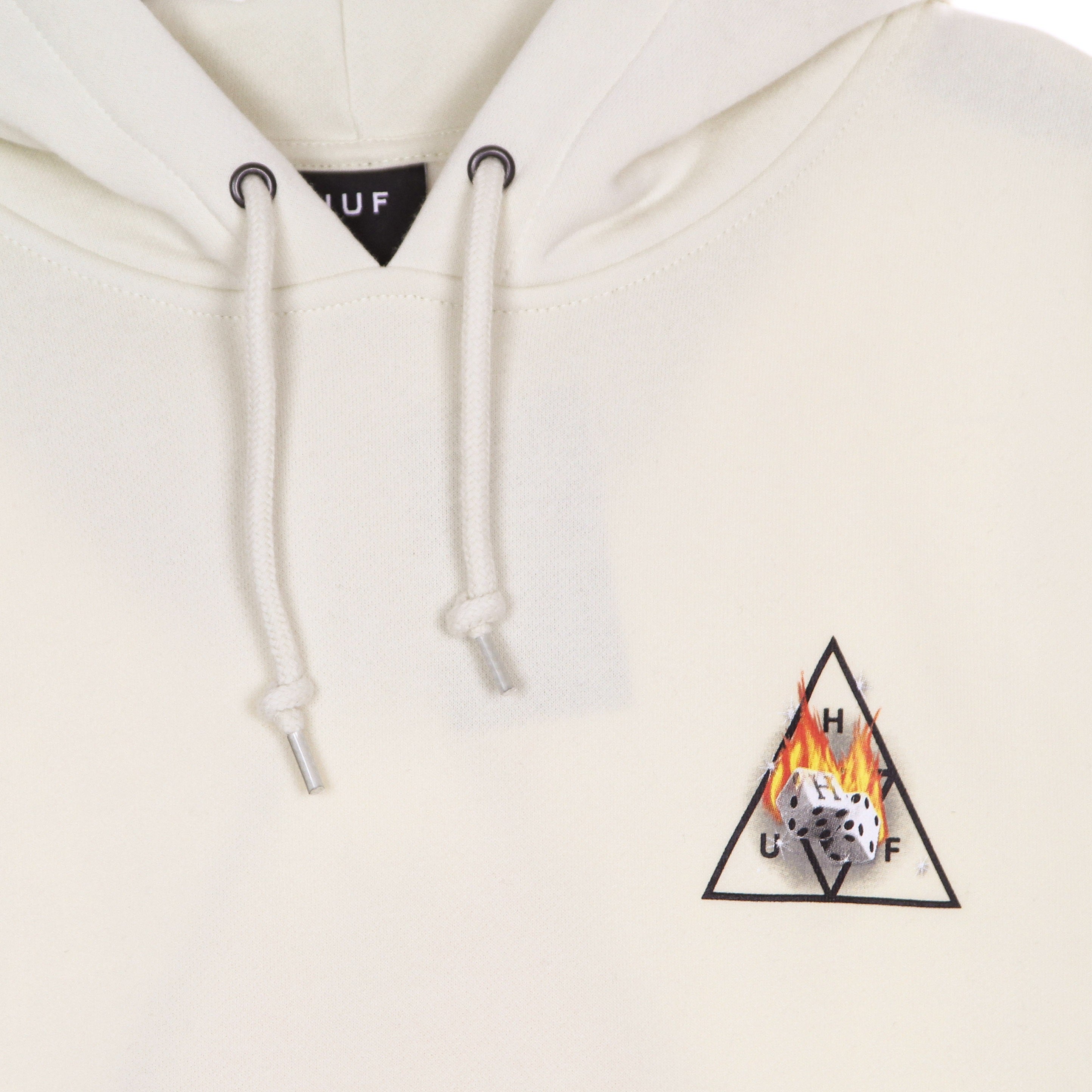 Hot Dice Men's Hoodie Triple Triangle Po Hoodie Natural