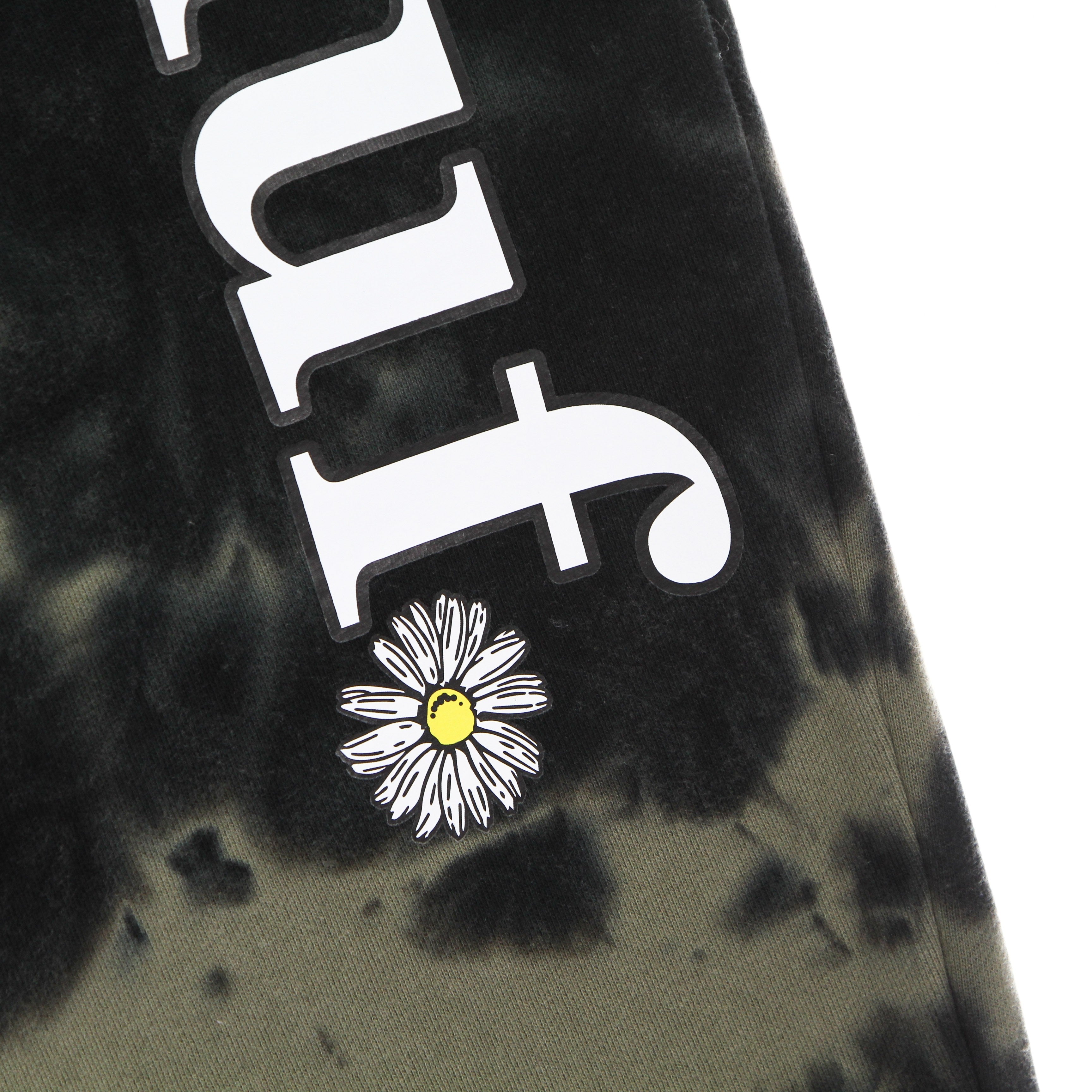 Huf, Pantalone Tuta Felpato Uomo In Bloom Fleece Pant, Olive