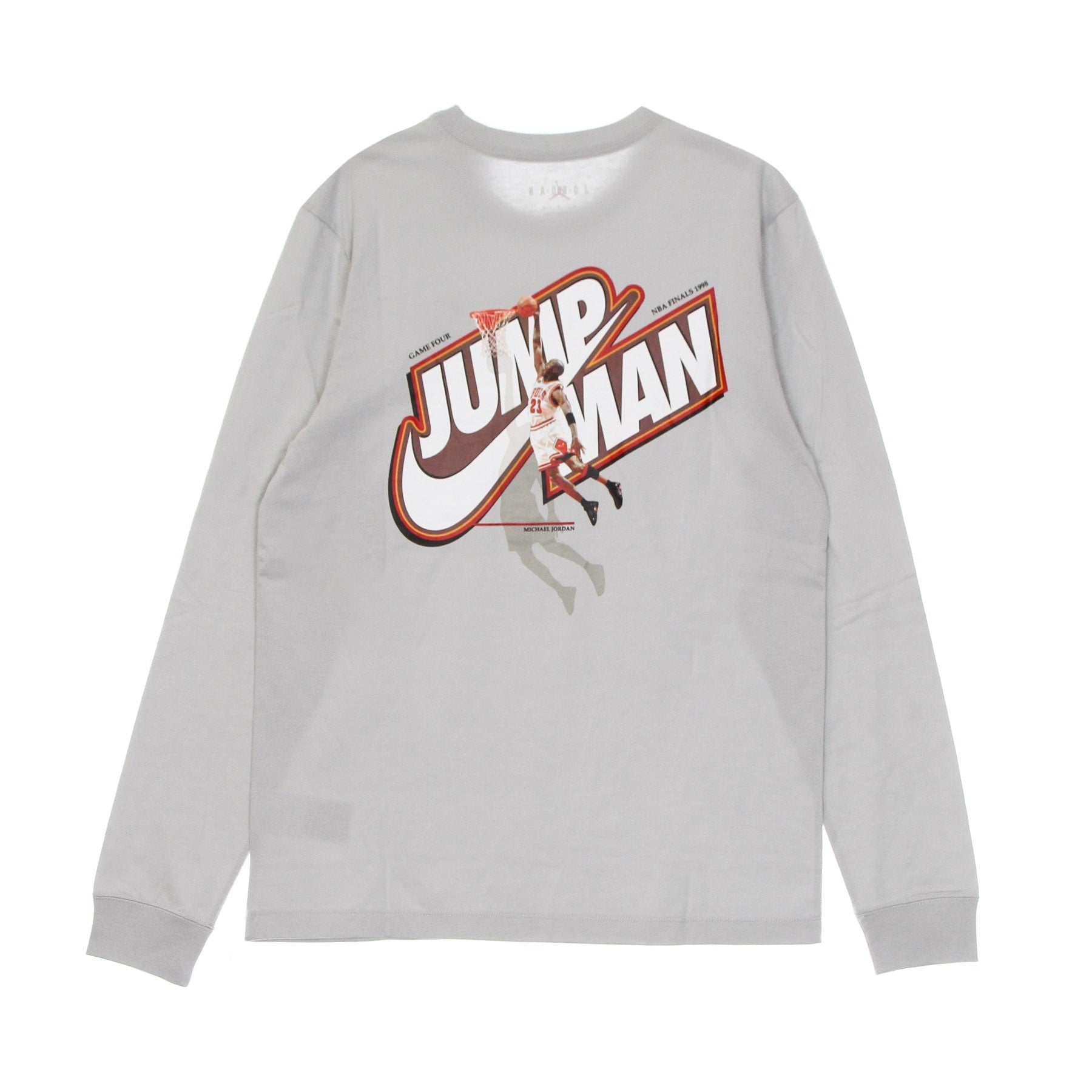 Jordan, Maglietta Manica Lunga Uomo Jumpman L/s Tee, 
