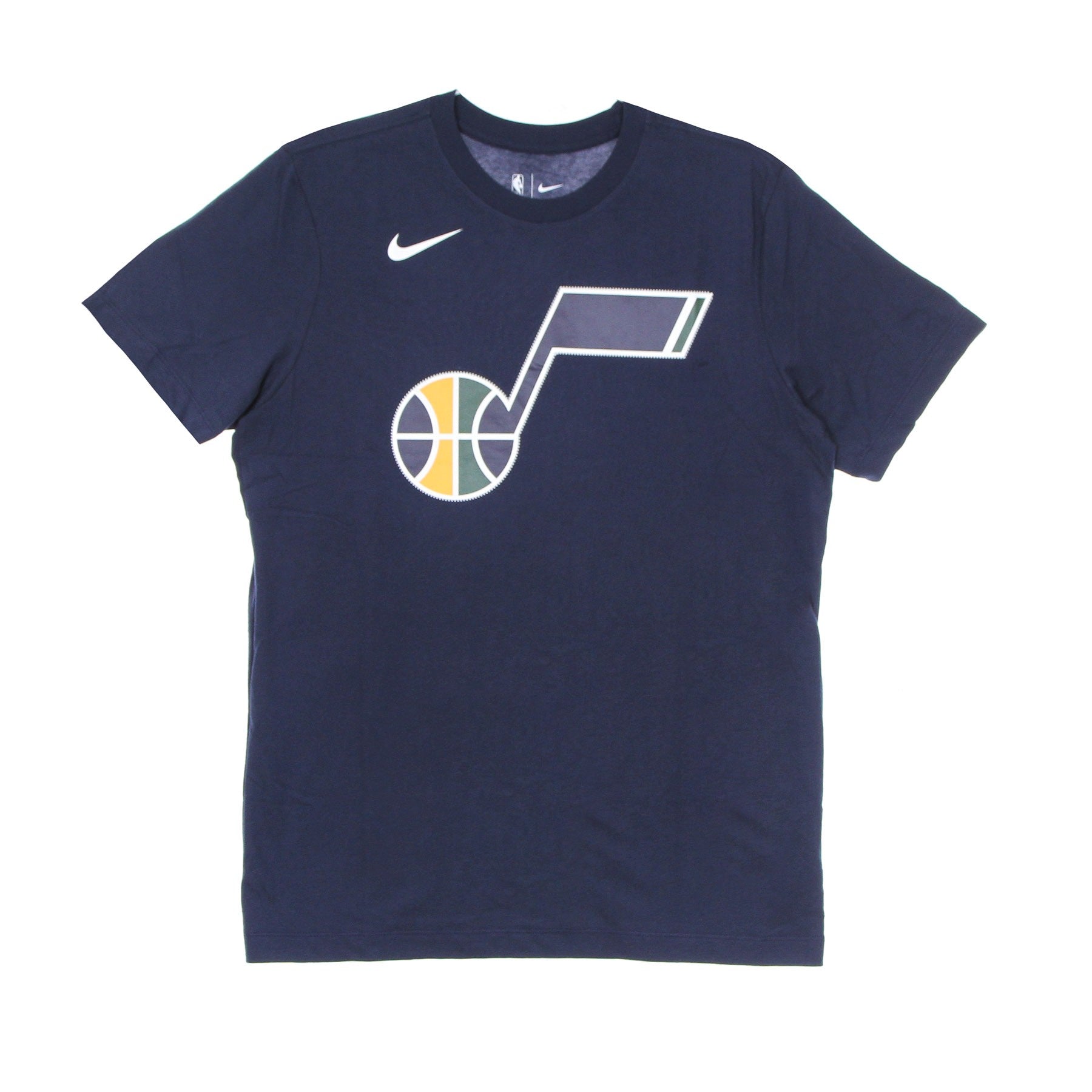 Nike Nba, Maglietta Uomo Nba Dri Fit Essential Logo Tee Utajaz, College Navy