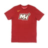 Nike Nba, Maglietta Uomo Nba Dri Fit Essential Logo Tee Miahea, Tough Red