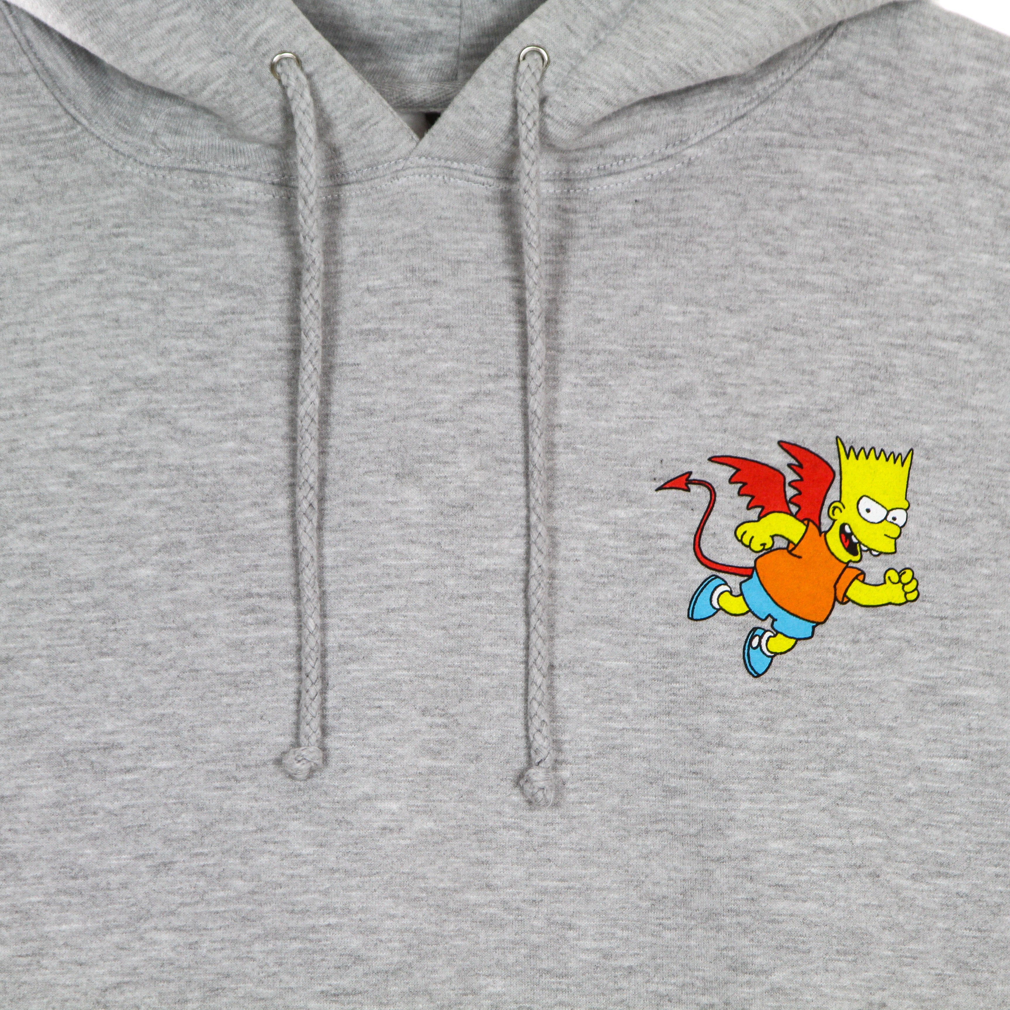Market, Felpa Cappuccio Uomo Devil Arc Hoodie X The Simpsons, 