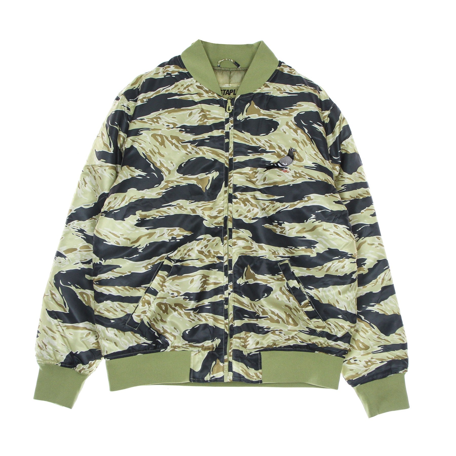Staple, Giubbotto Bomber Uomo Vestry Bomber Jacket, Camo