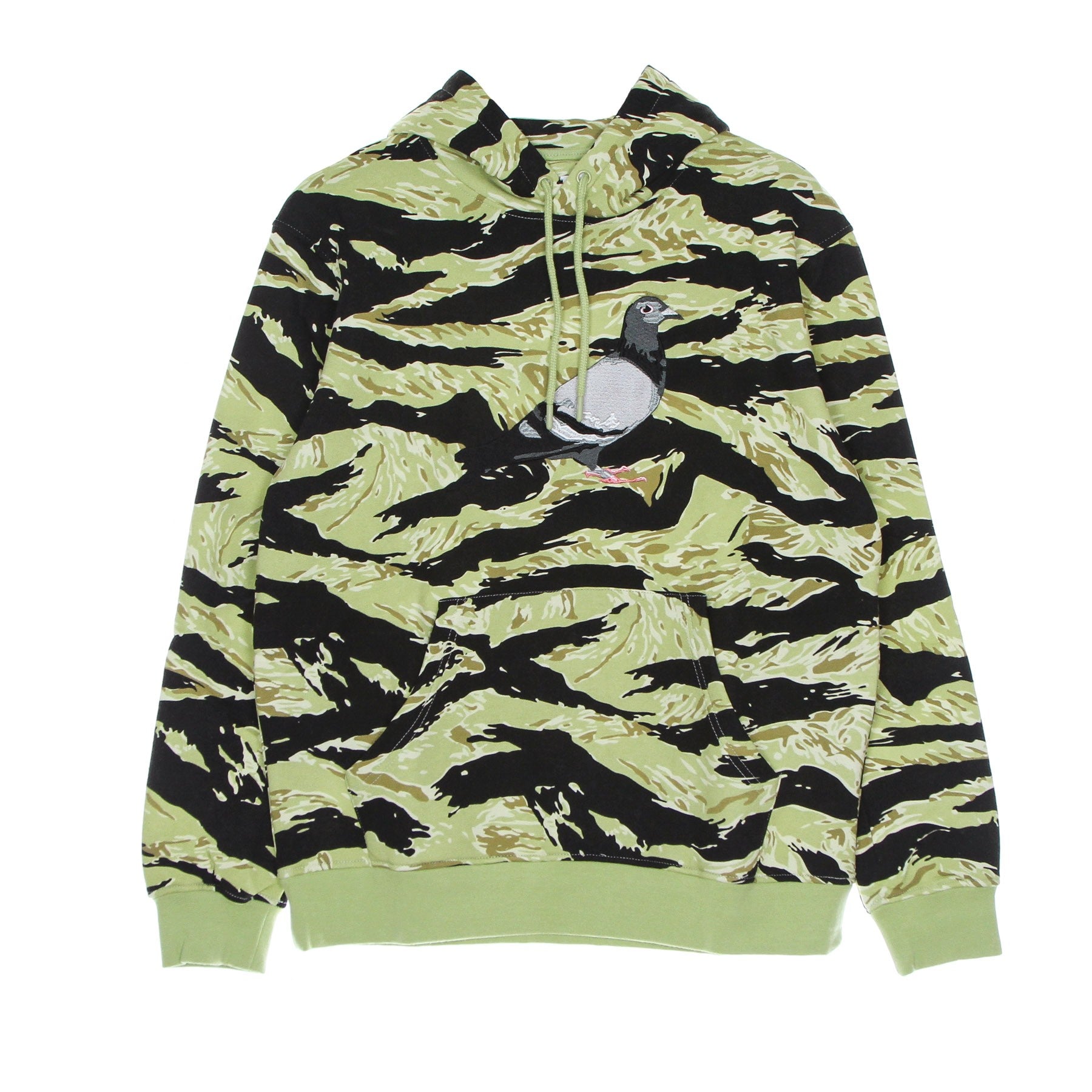 Felpa Cappuccio Uomo Pigeon Logo Hoodie Camo