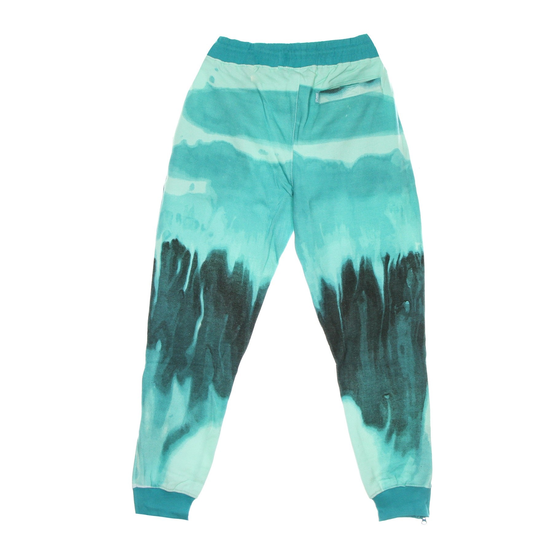 Pantalone Tuta Felpato Uomo Pigeon Logo Sweatpant Teal