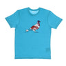 Staple, Maglietta Uomo Pike Pigeon Tee, Teal