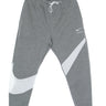 Nike, Pantalone Tuta Leggero Uomo Swoosh Tech Fleece Pant, Dk Grey Heather/white/white