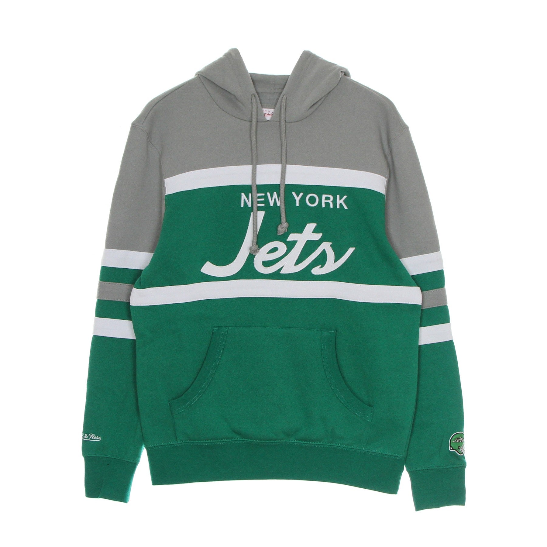 Mitchell & Ness, Felpa Cappuccio Uomo Nfl Head Coach Hoody Neyjet, Original Team Colors
