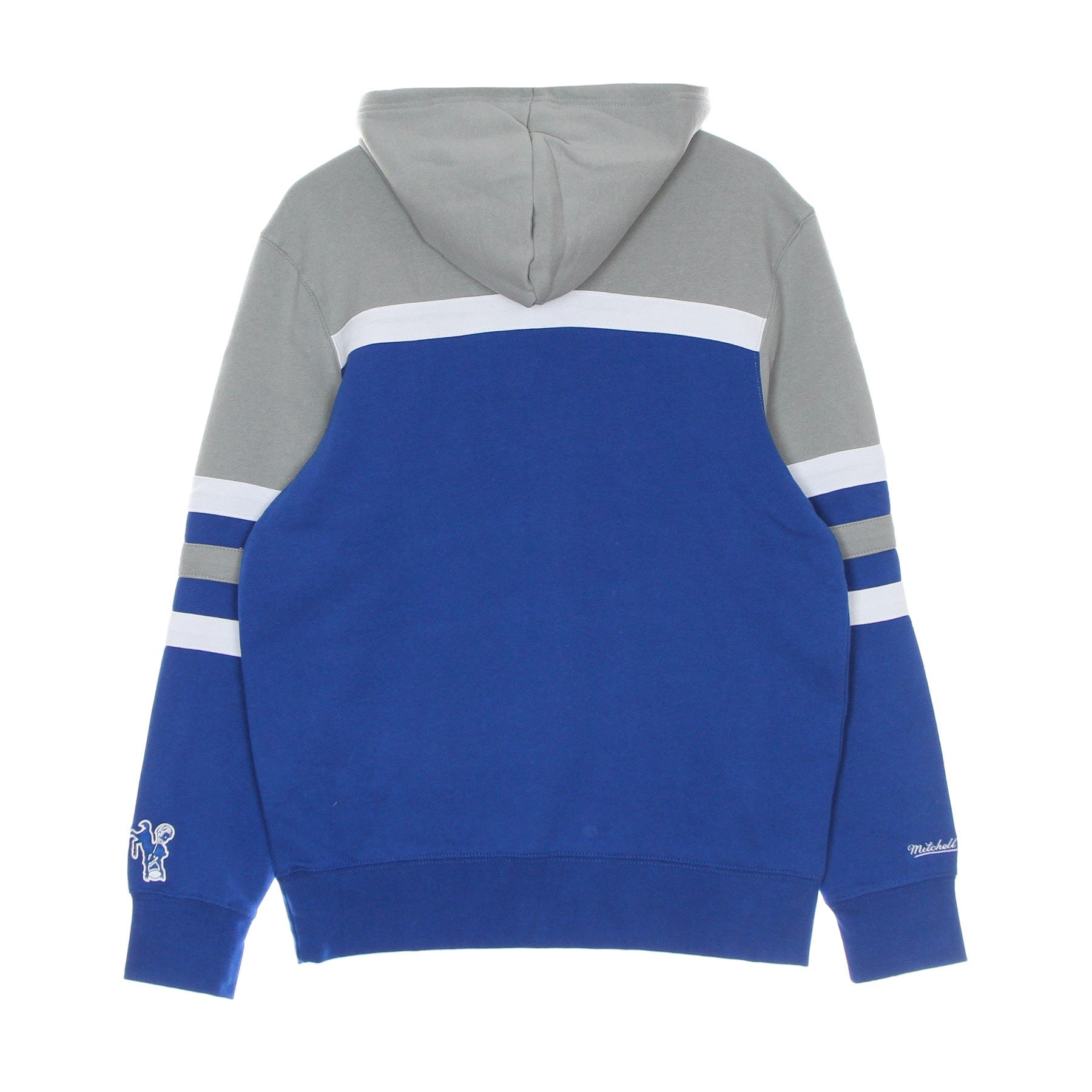 Mitchell & Ness, Felpa Cappuccio Uomo Nfl Head Coach Hoody Indcol, 