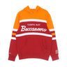 Mitchell & Ness, Felpa Cappuccio Uomo Nfl Head Coach Hoody Tambuc, Original Team Colors