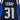Mitchell & Ness, Canotta Basket Uomo Nba Swingman Jersey Hardwood Classics No. 31 Jason Terry Dalmav 2011-12 Alternate, 